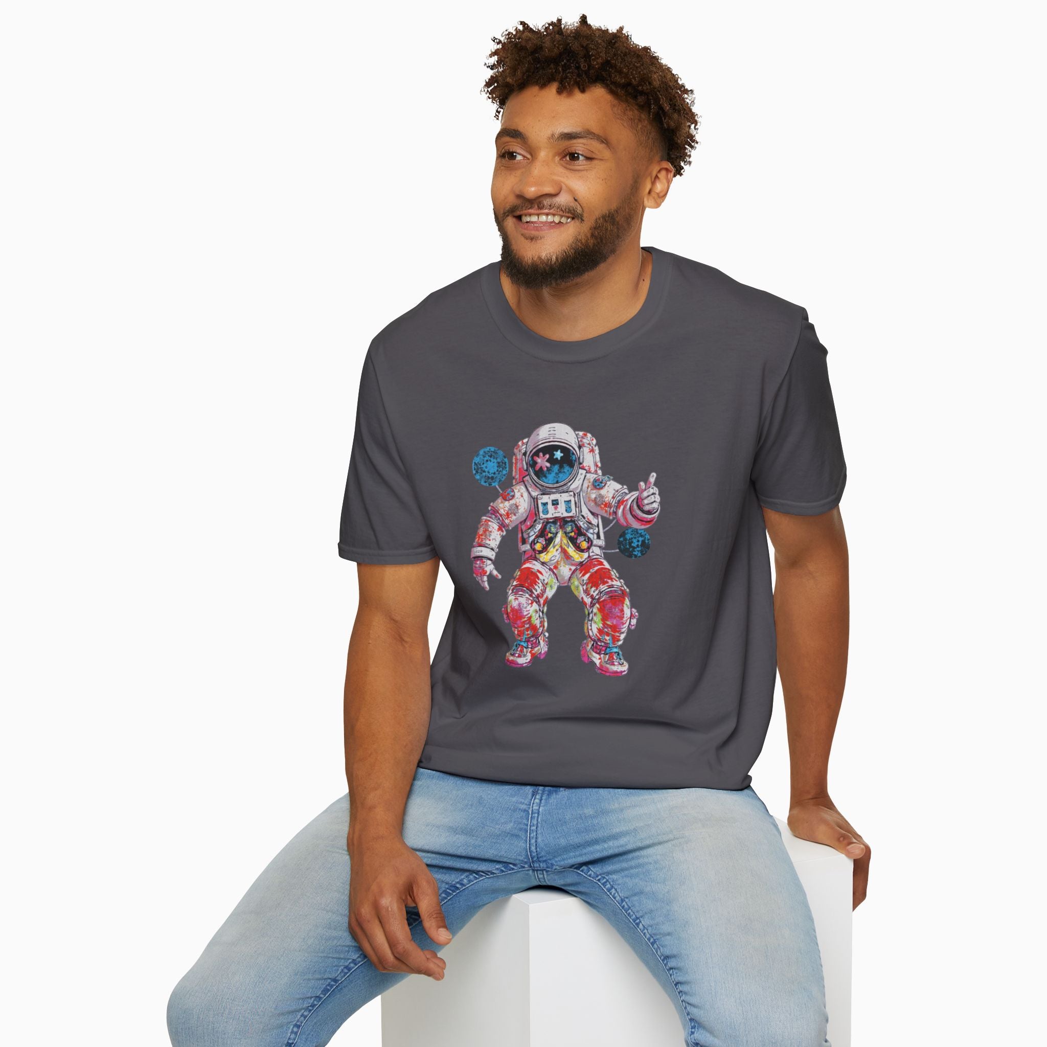 Dancing Astronaut Unisex T-Shirt