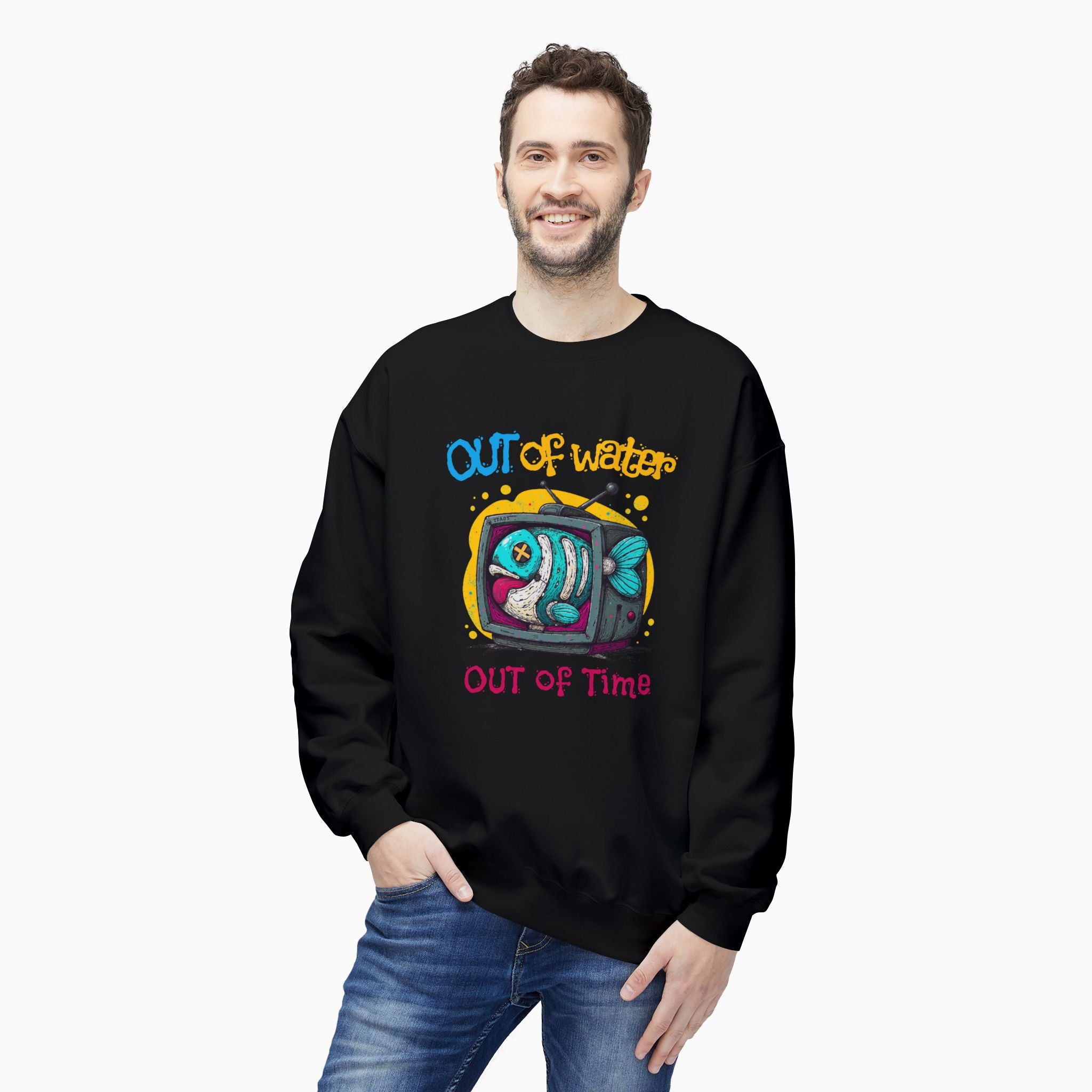 Out Of Water, Out Of Time Unisex Sweatshirt