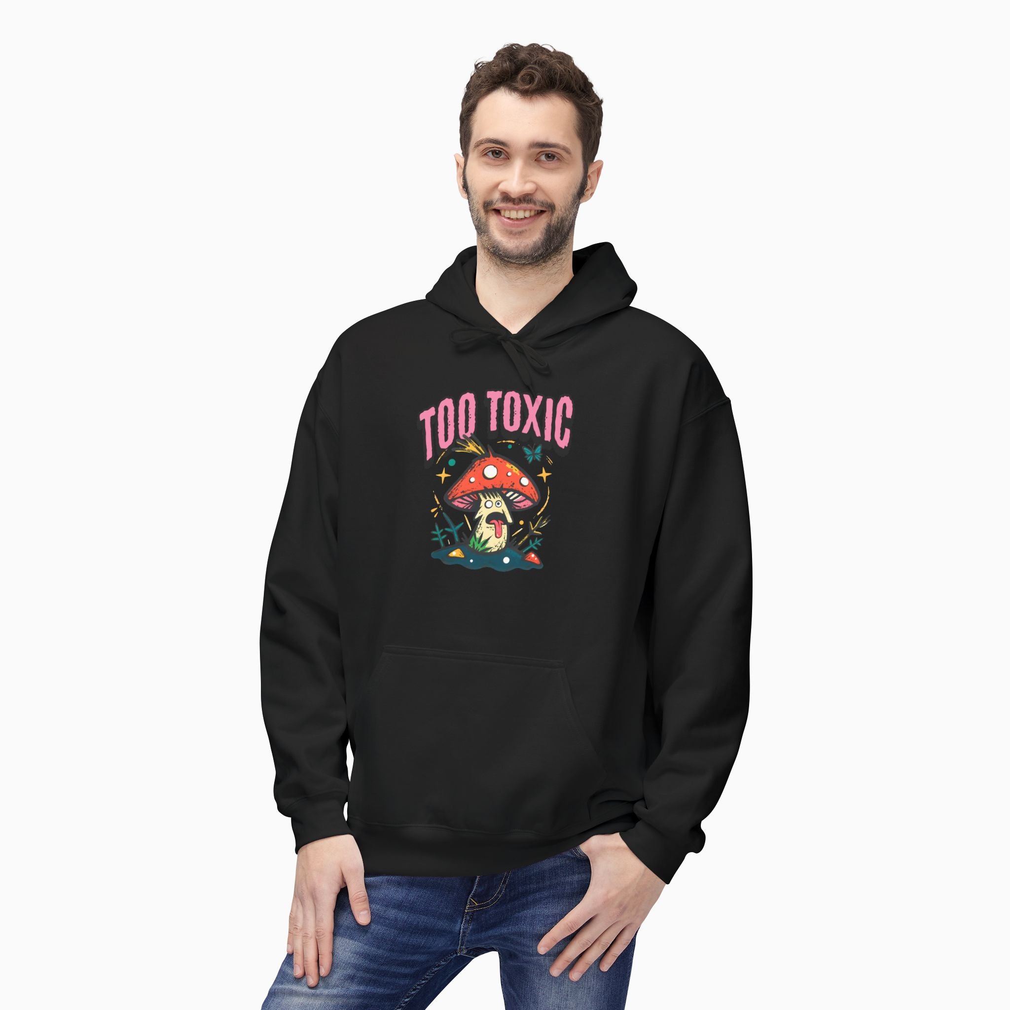 Too Toxic Mushroom Unisex Hoodie