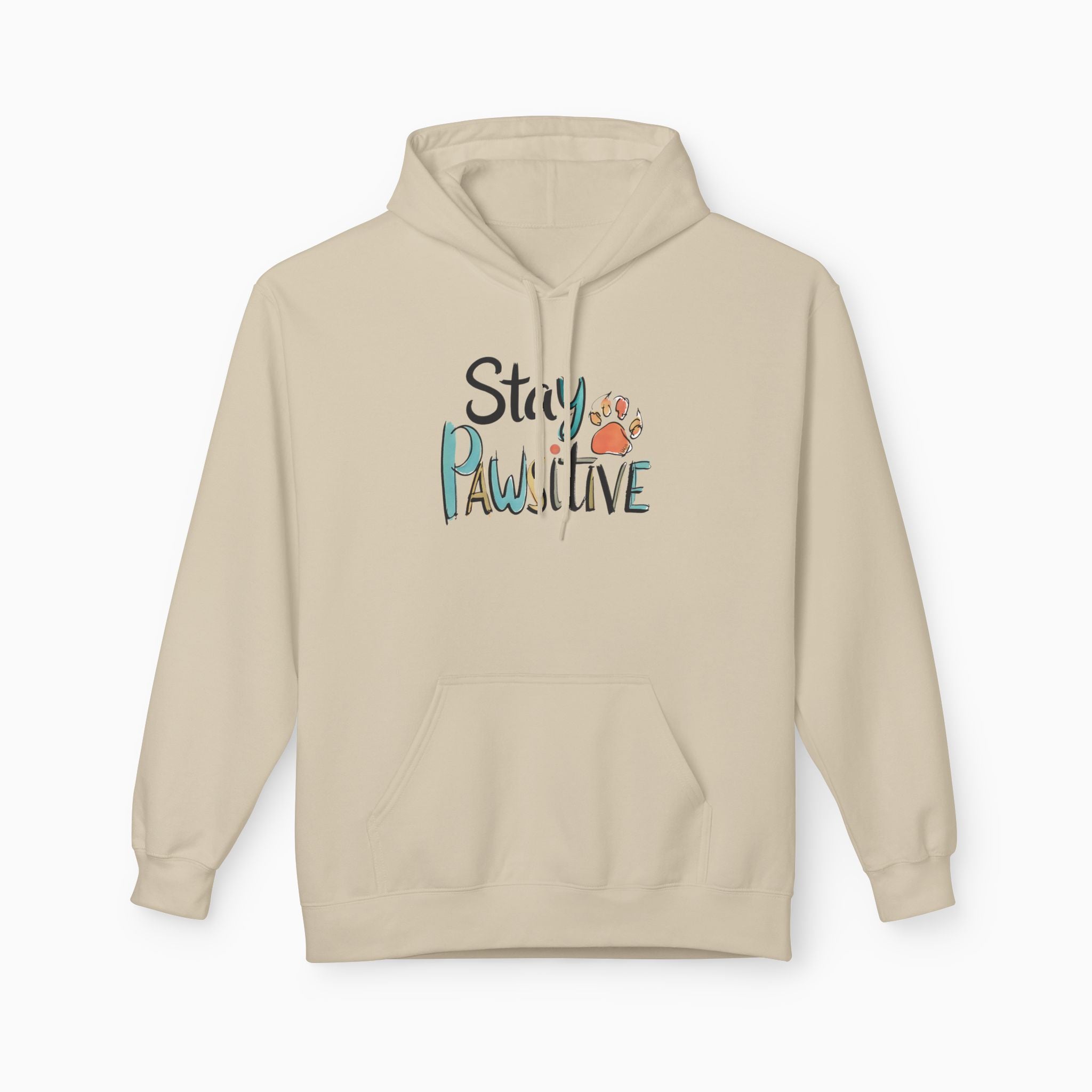 Stay Pawsitive Unisex Hoodie
