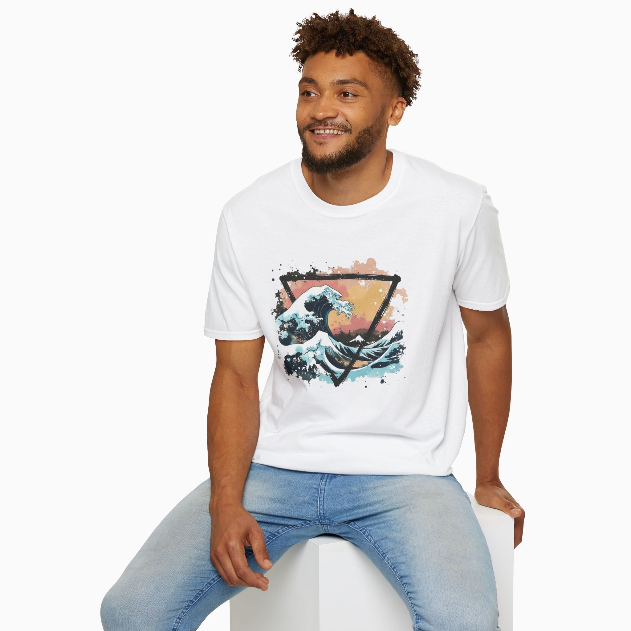 Kanagawa Japanese The Great Wave Unisex T-Shirt