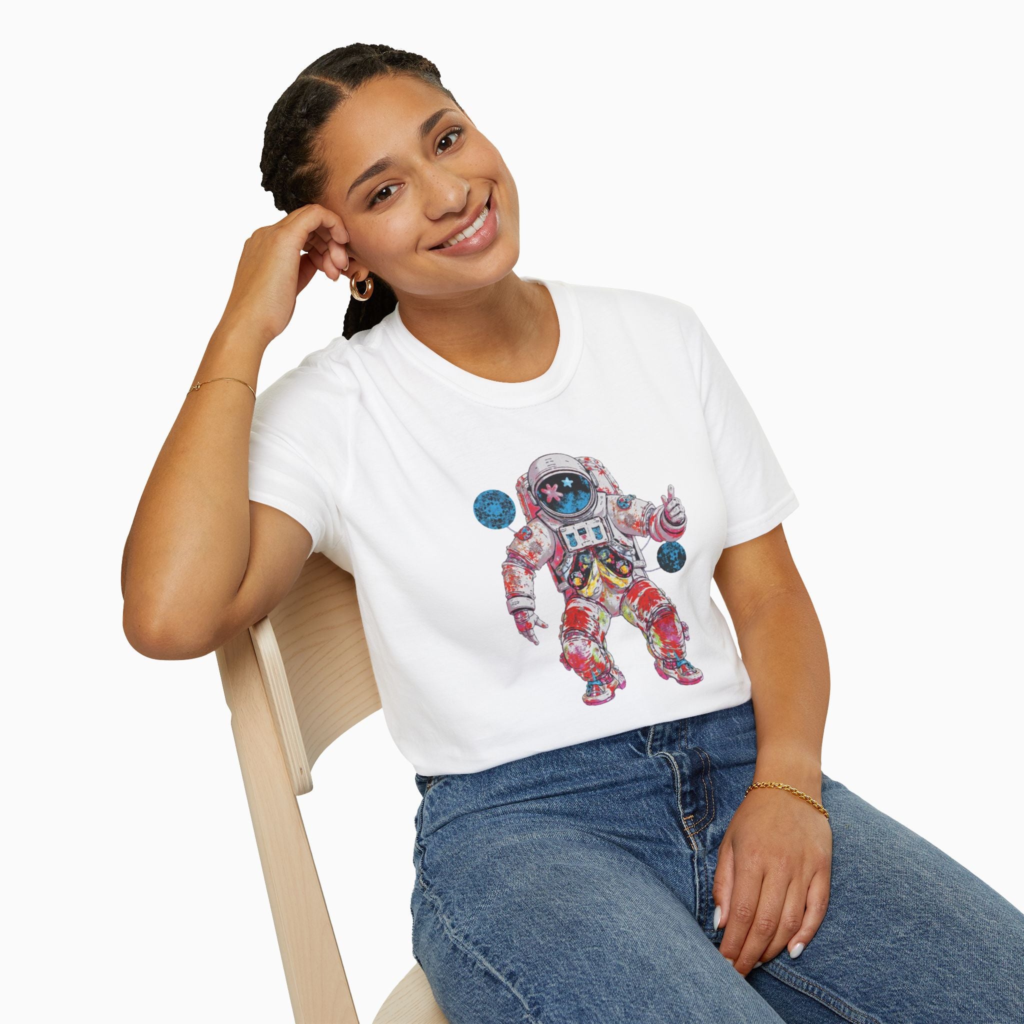 Dancing Astronaut Unisex T-Shirt