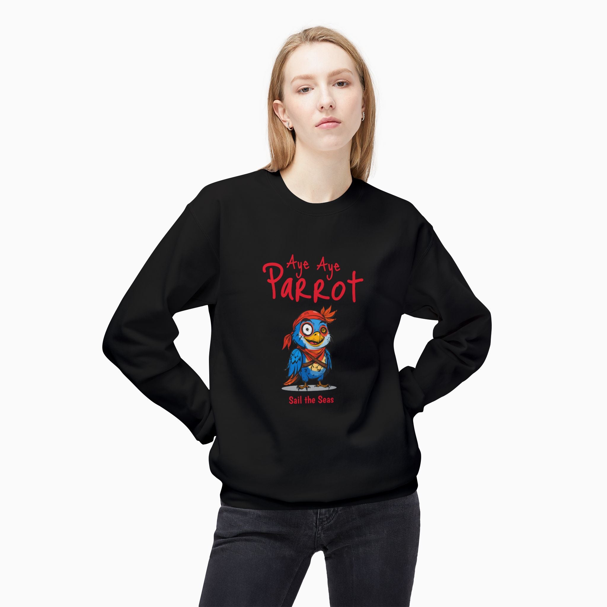 Aye Aye Parrot Unisex Sweatshirt