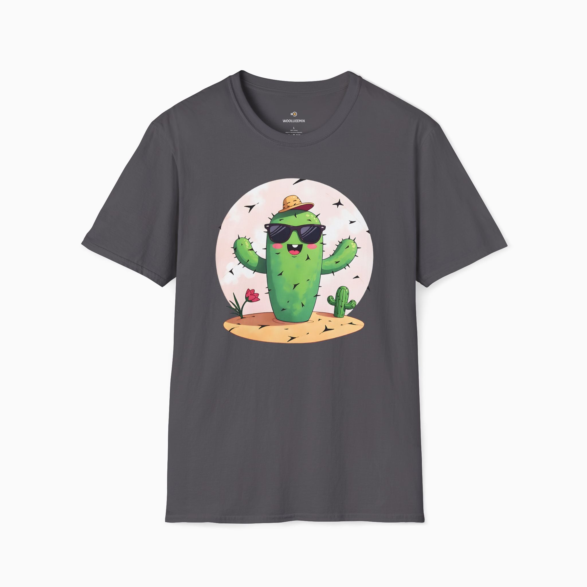 Wild Cute Cartoon Cactus Unisex T-Shirt