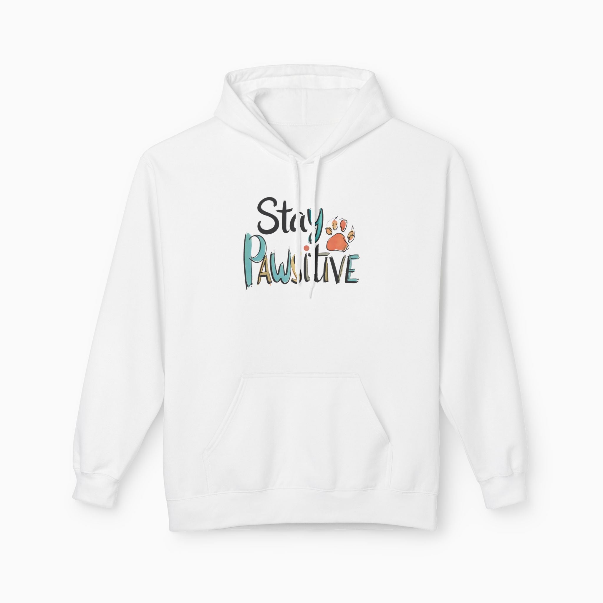 Stay Pawsitive Unisex Hoodie