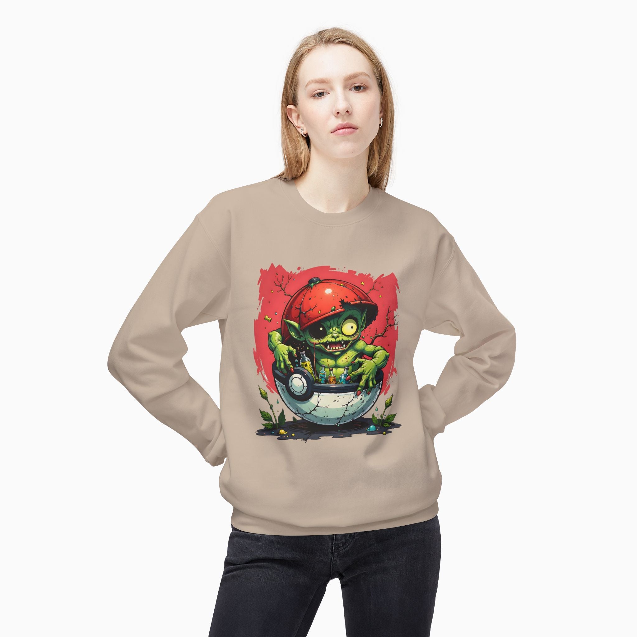 Zombie Poké Ball Unisex Sweatshirt