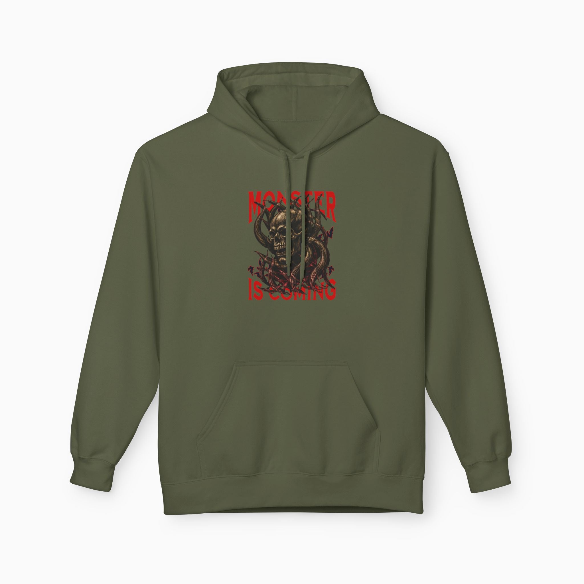 Ghost Monster is Coming Unisex Hoodie