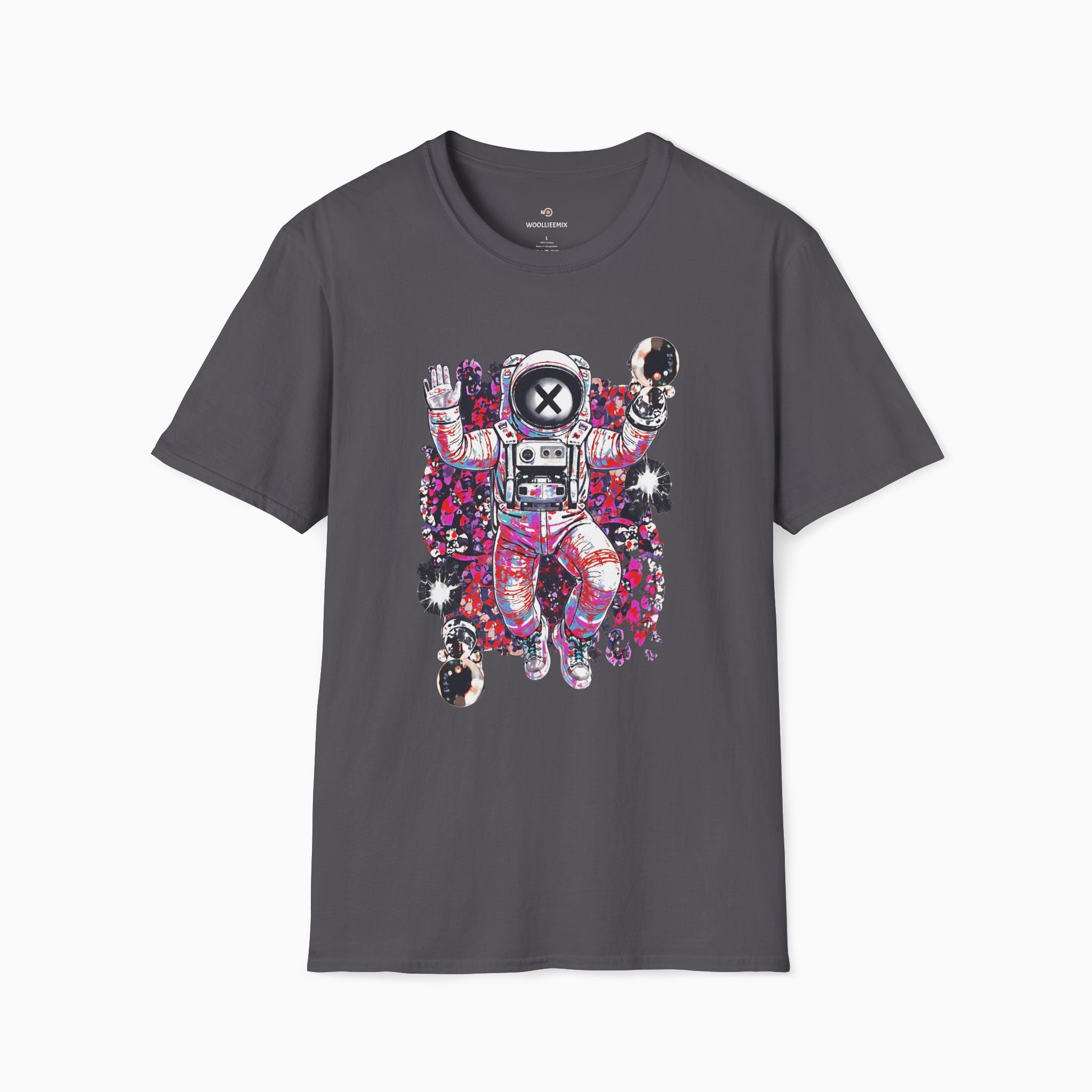 Astronaut Floating in Space Unisex T-Shirt