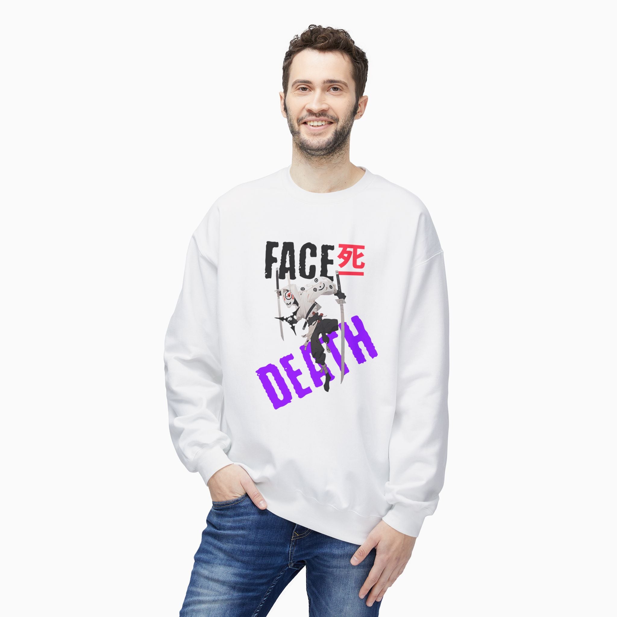 Ninja Face Death Unisex Sweatshirt