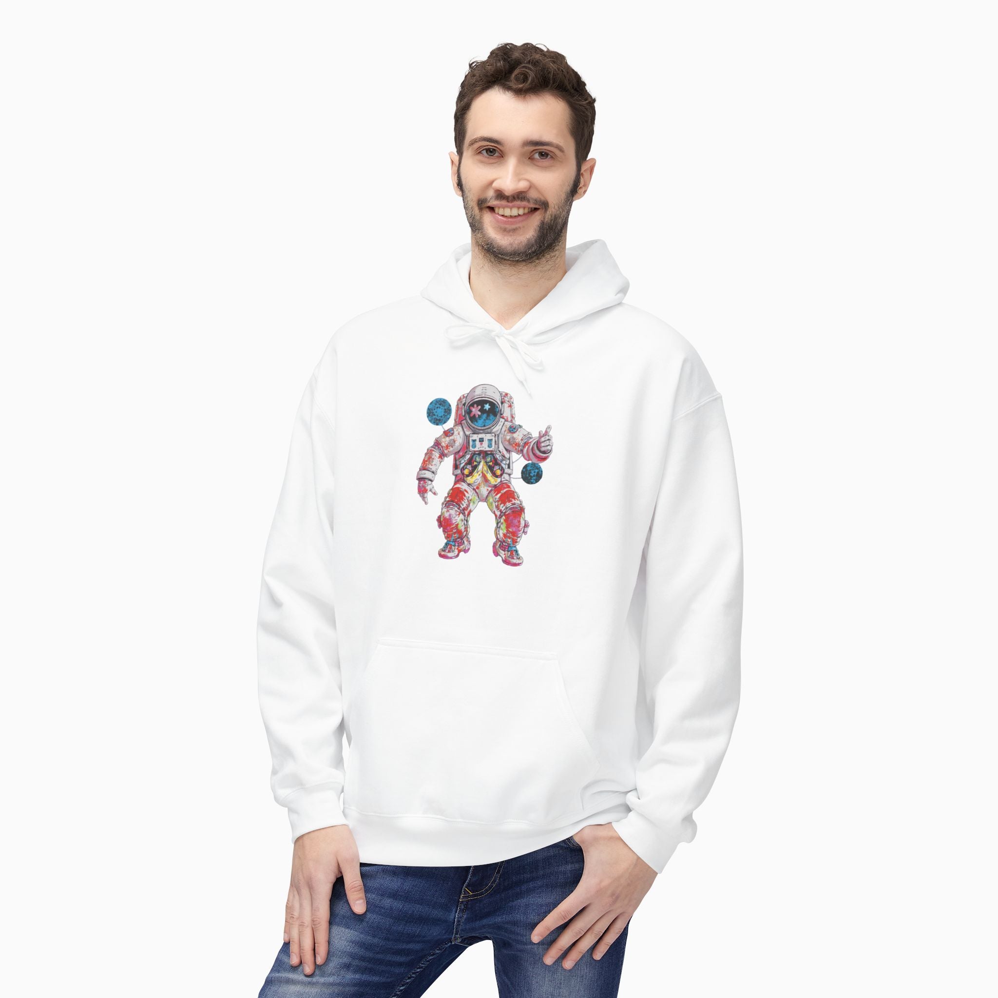 Dancing Astronaut Unisex Hoodie