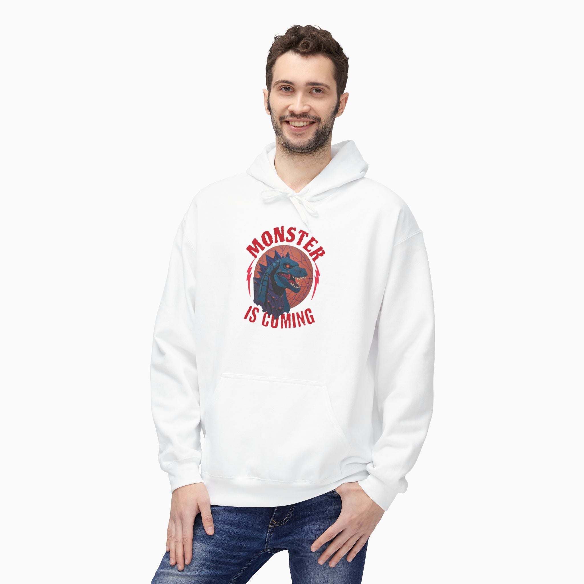 Godzilla Monster is Coming Unisex Hoodie
