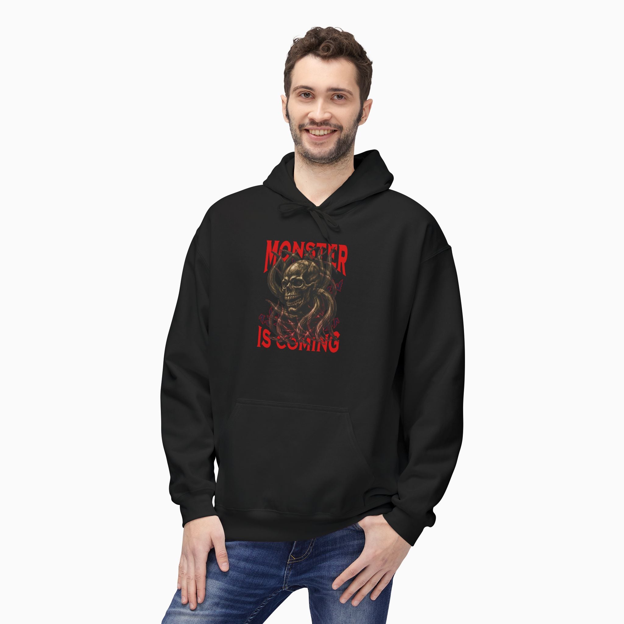 Ghost Monster is Coming Unisex Hoodie