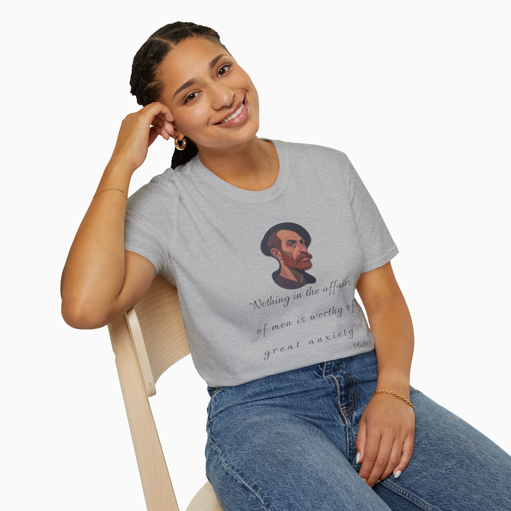 Plato LIfe Advice Unisex T-shirt