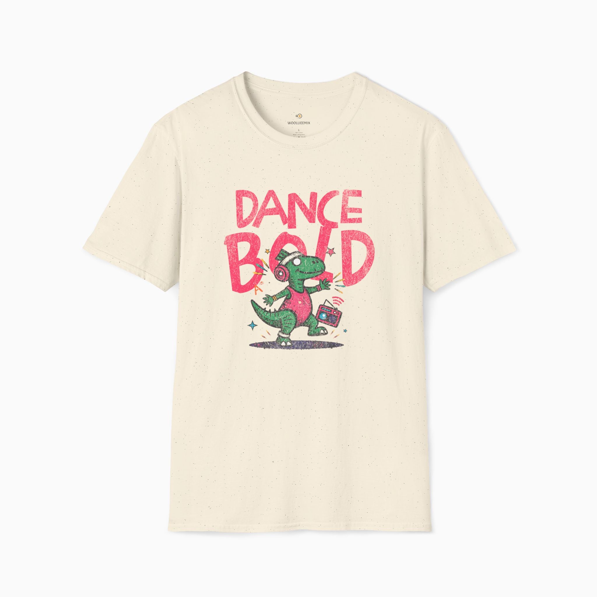 Dance Bold Unisex T-Shirt - Classic Fit, Flame-Retardant Cotton