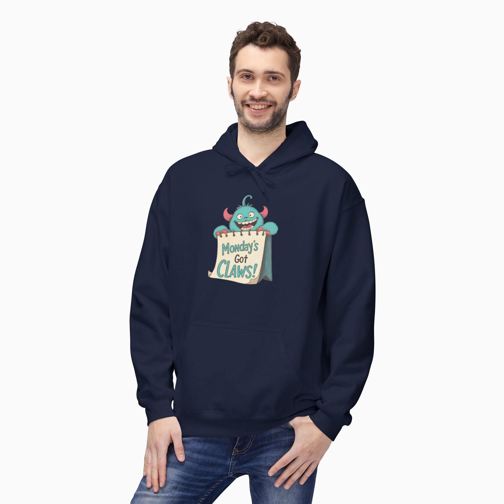 Monday's Got Claws Unisex Hoodie