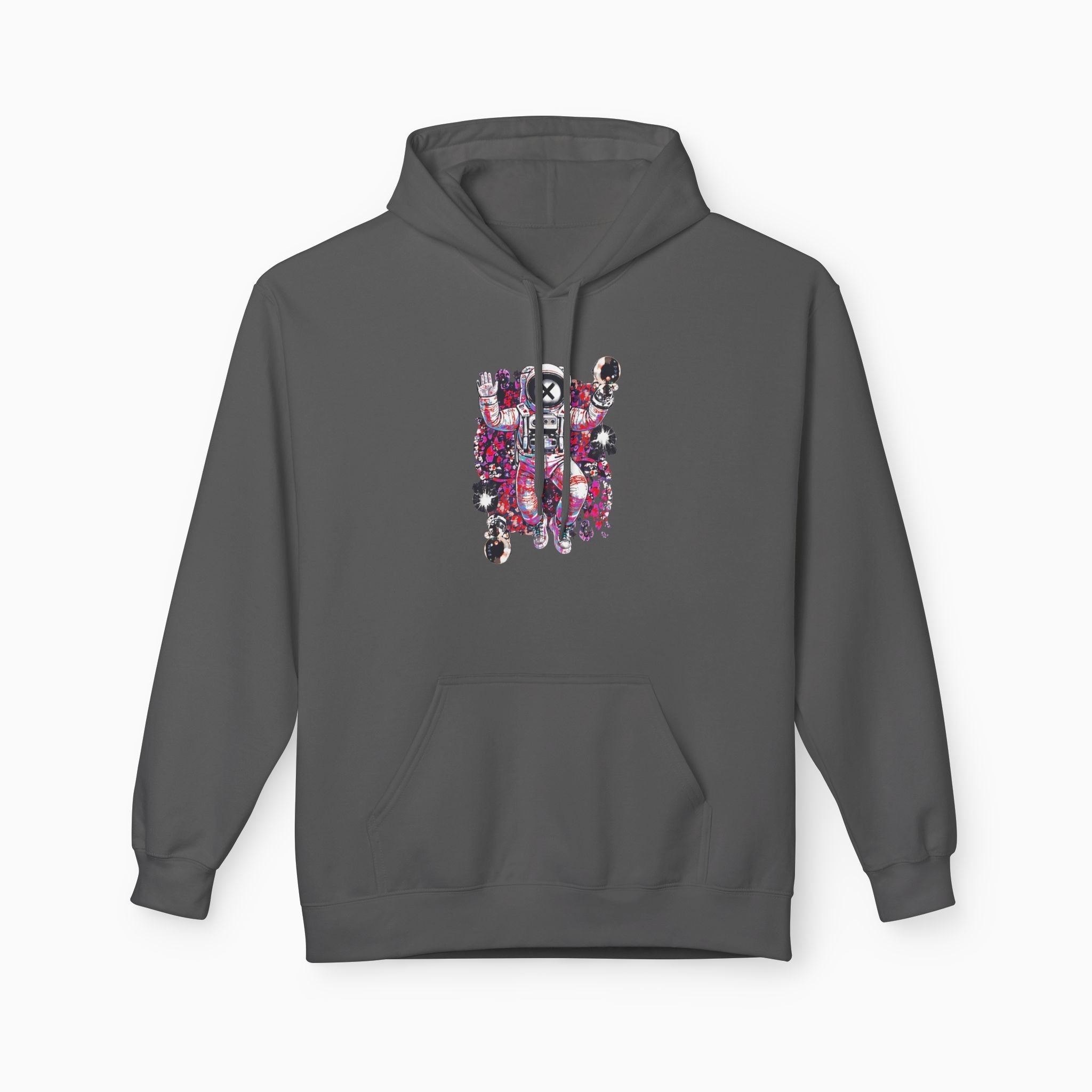 Astronaut Floating in Space Unisex Hoodie