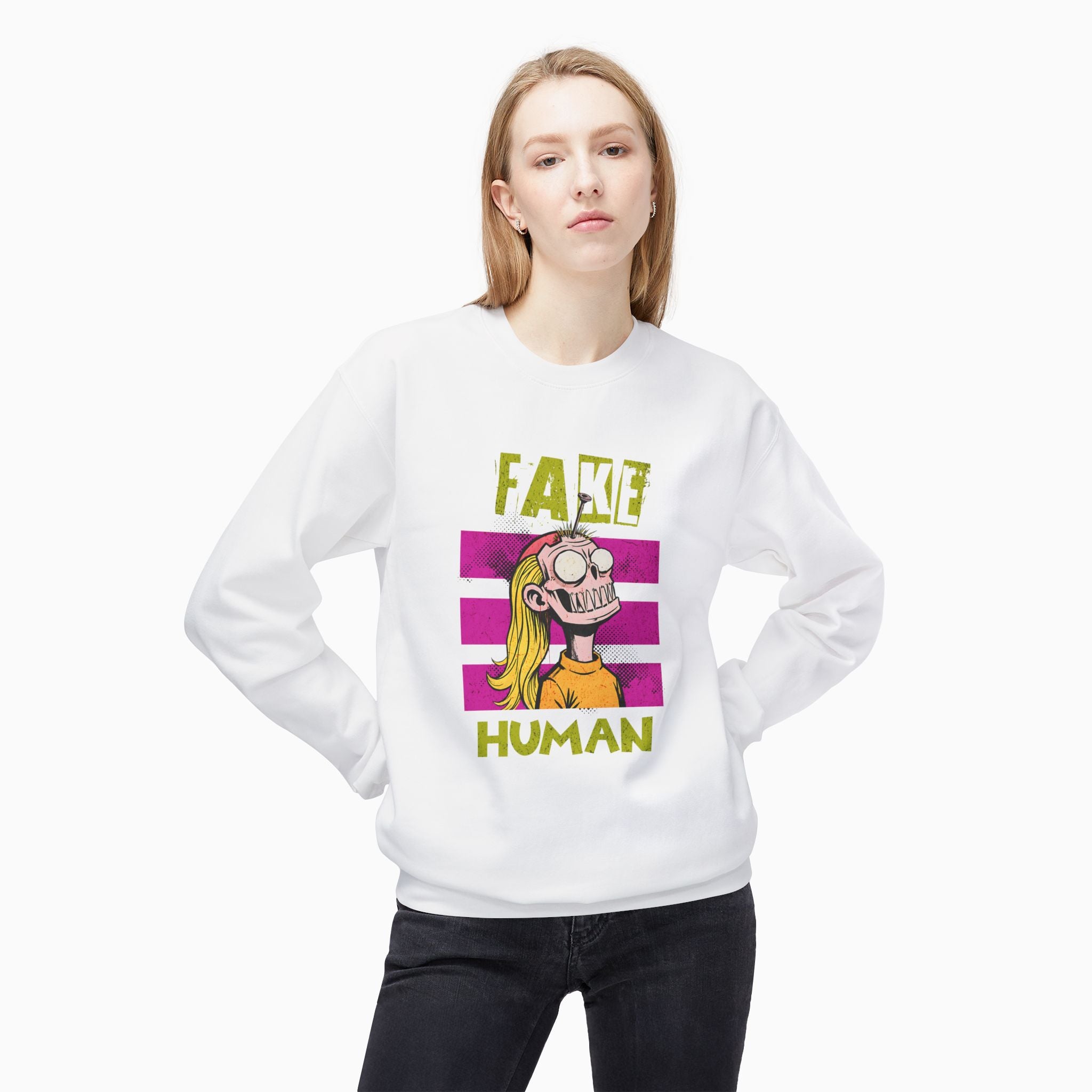 Fake Human Unisex Sweatshirt