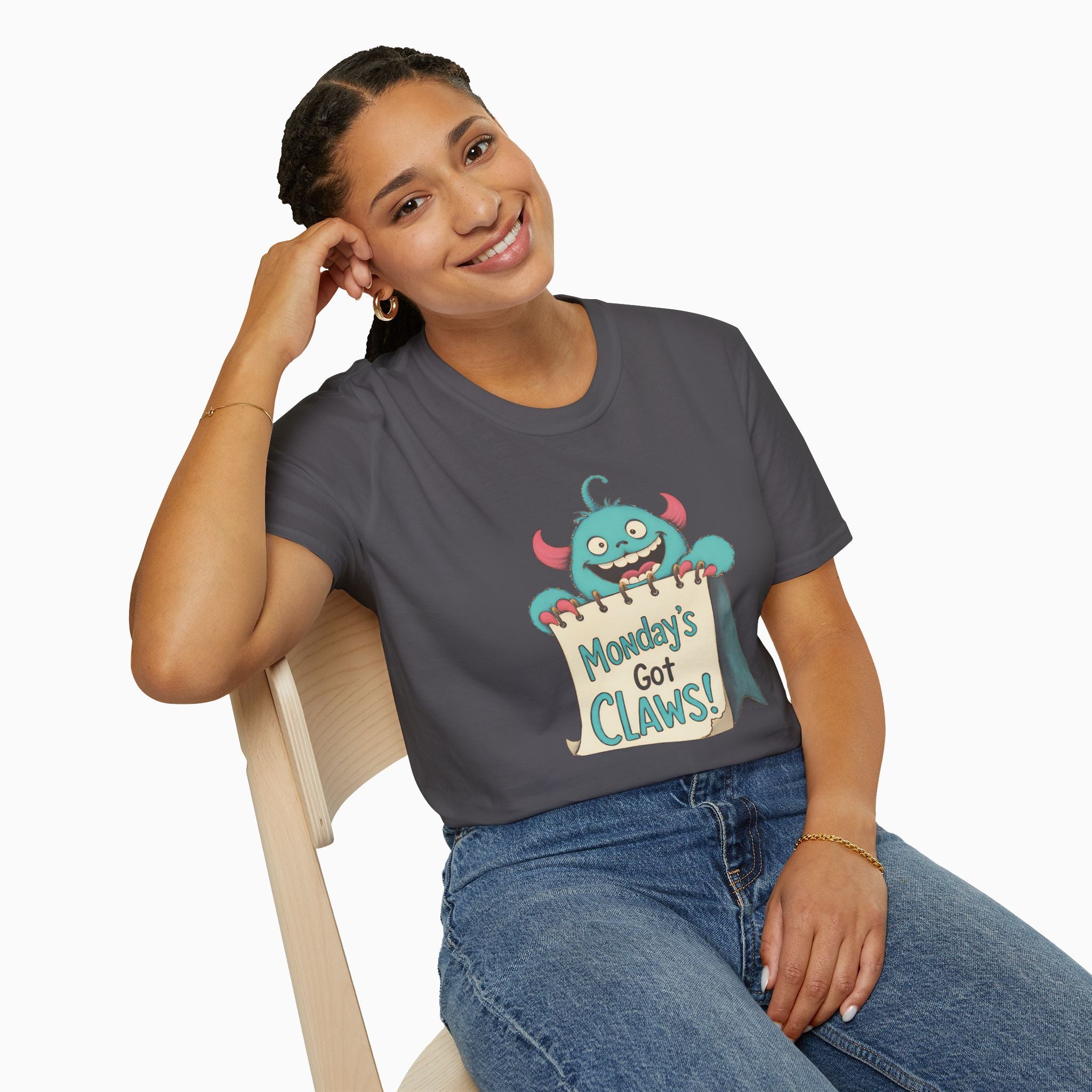 Monday's Got Claws Unisex T-Shirt