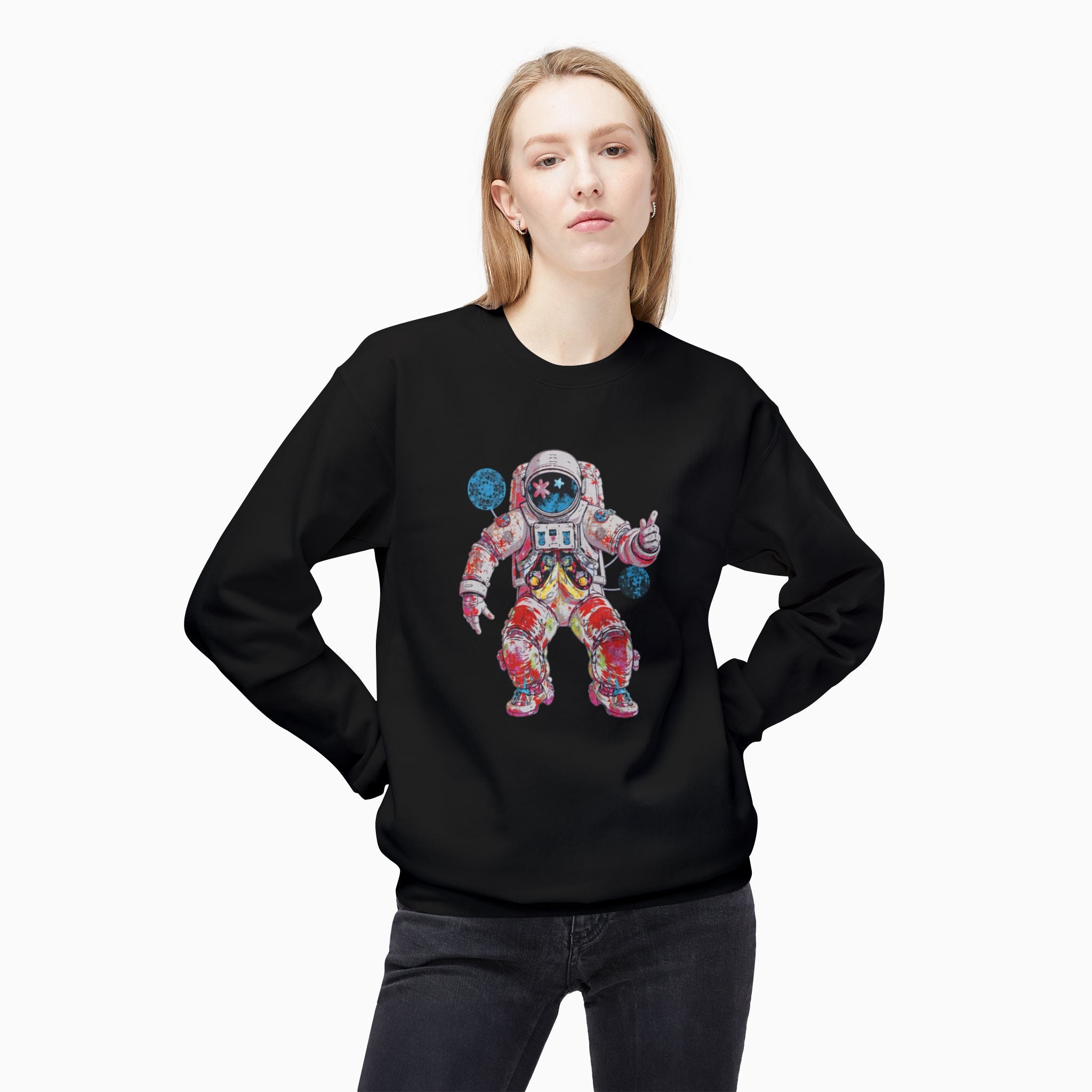 Dancing Astronaut Unisex Sweatshirt