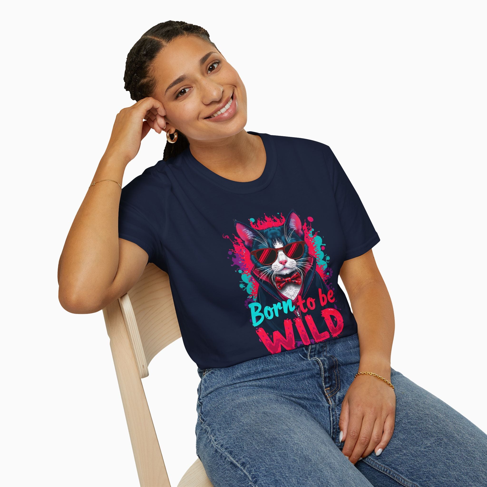 Dragula Cat: Born To Be Wild Unisex T-Shirt