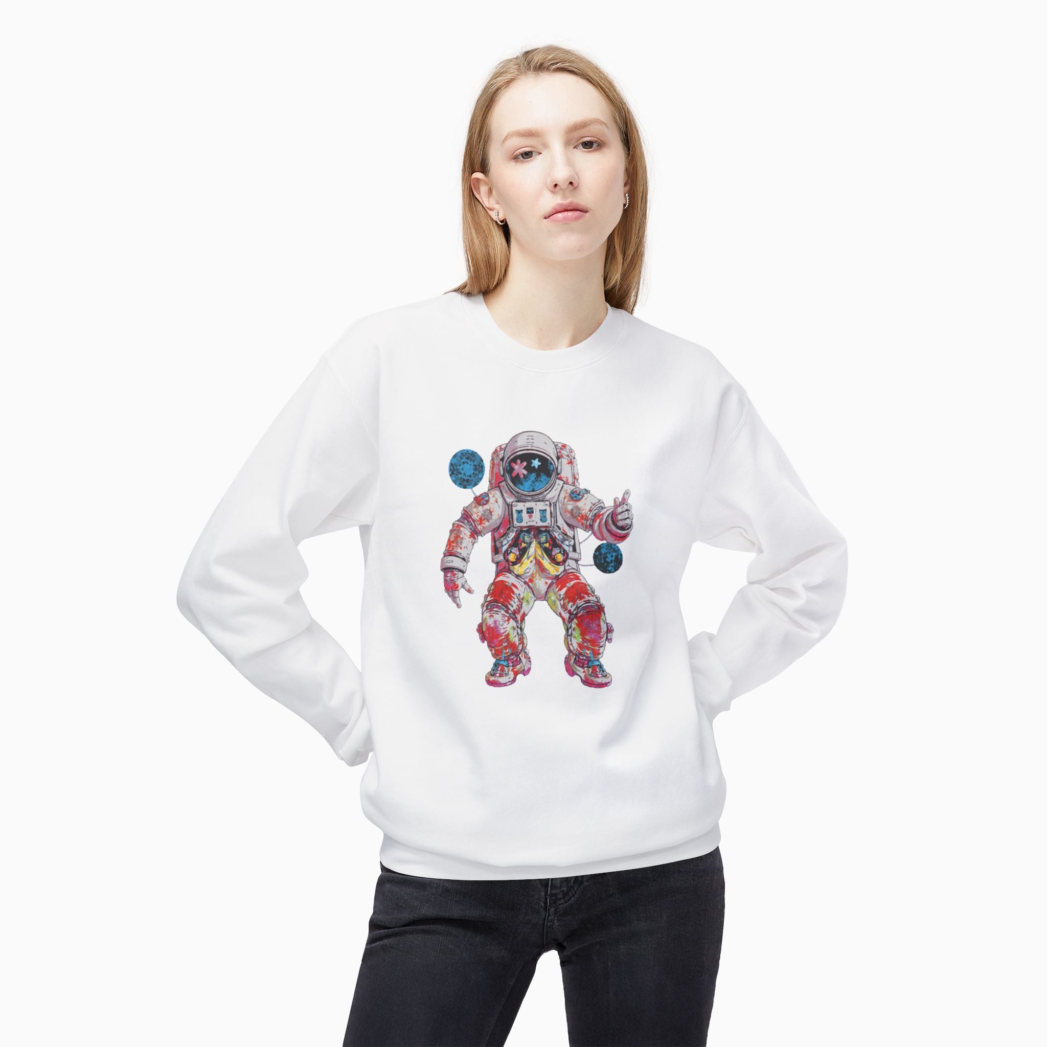 Dancing Astronaut Unisex Sweatshirt