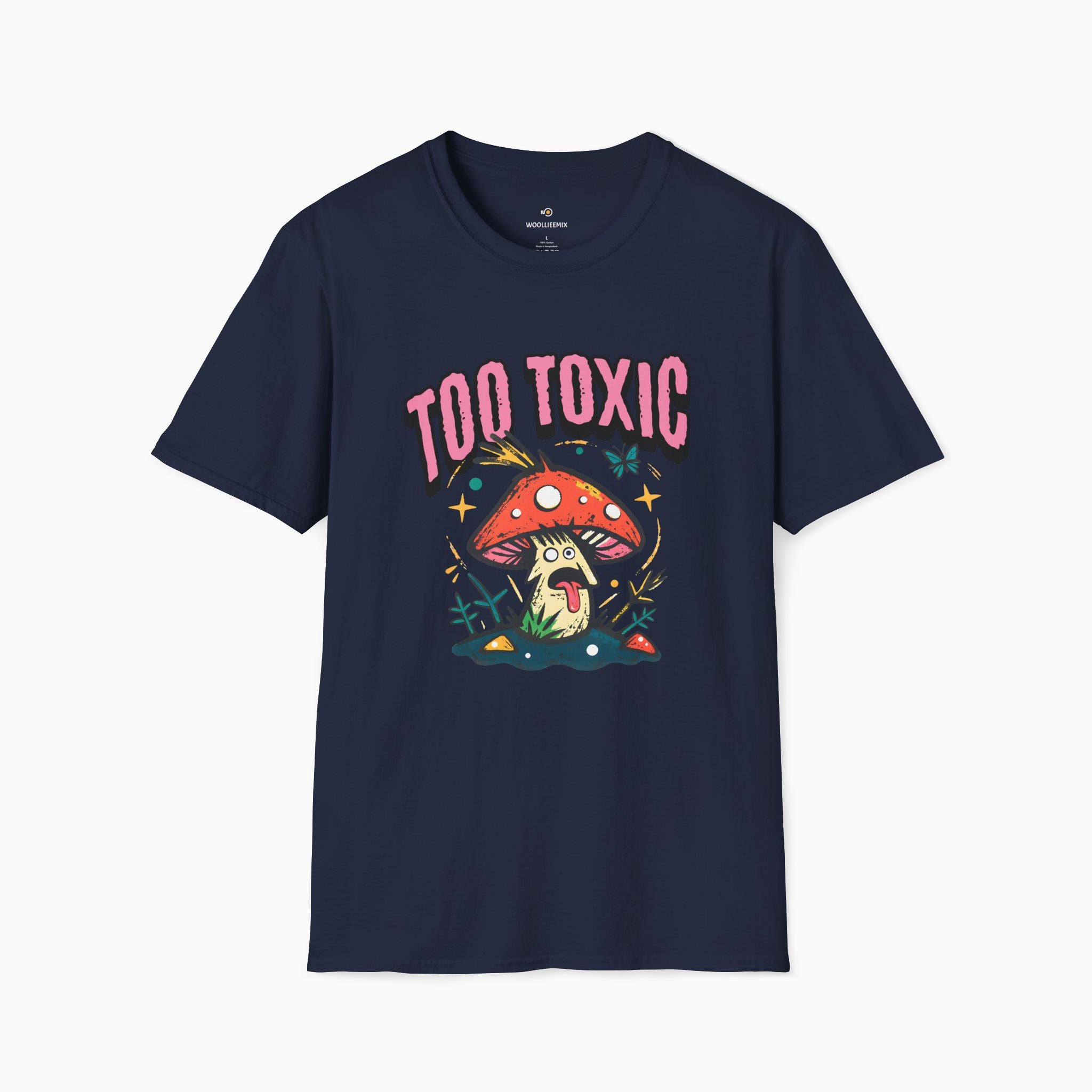 Too Toxic Mushroom Unisex T-Shirt - Premium Ring-Spun Cotton