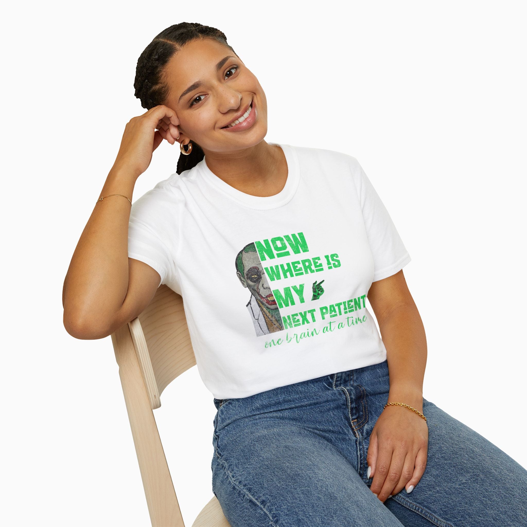 Zombie Doctor: Where is My Next Patient Unisex T-Shirt