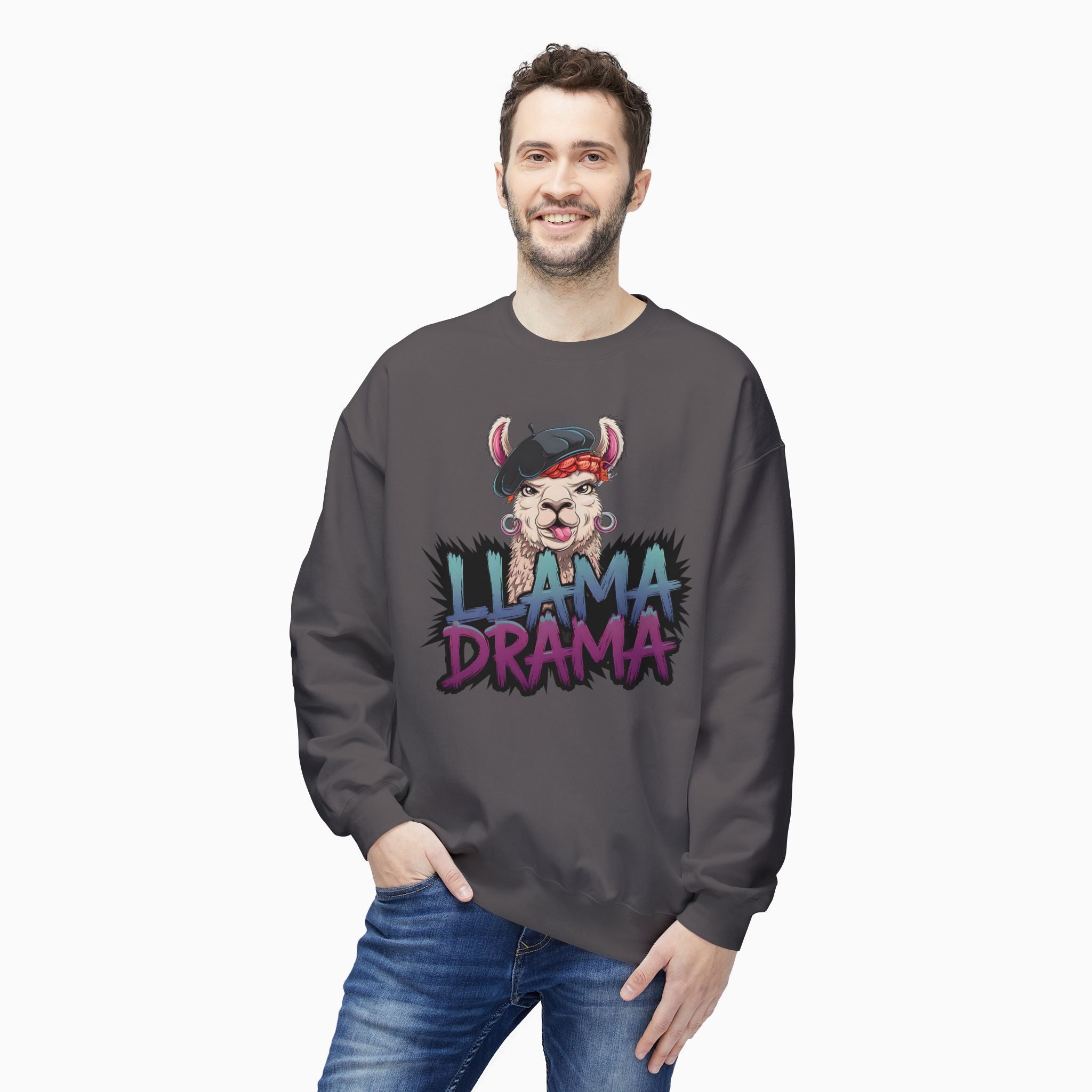 Nft Style  Llama Drame Unisex Sweatshirt