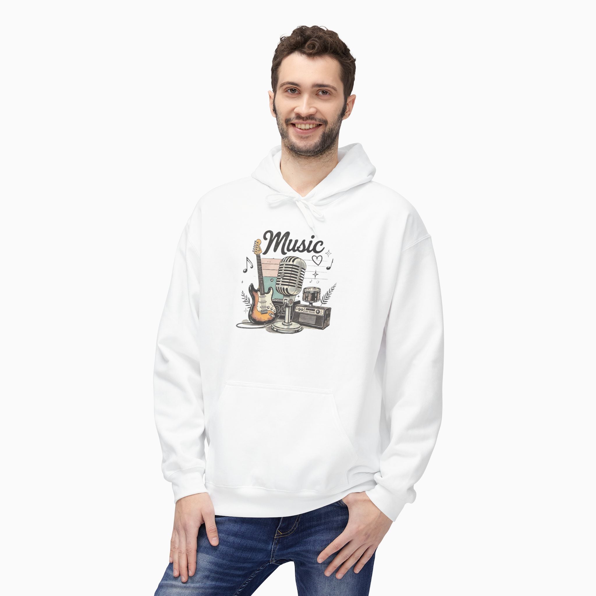 Vintage Music Unisex Hoodie