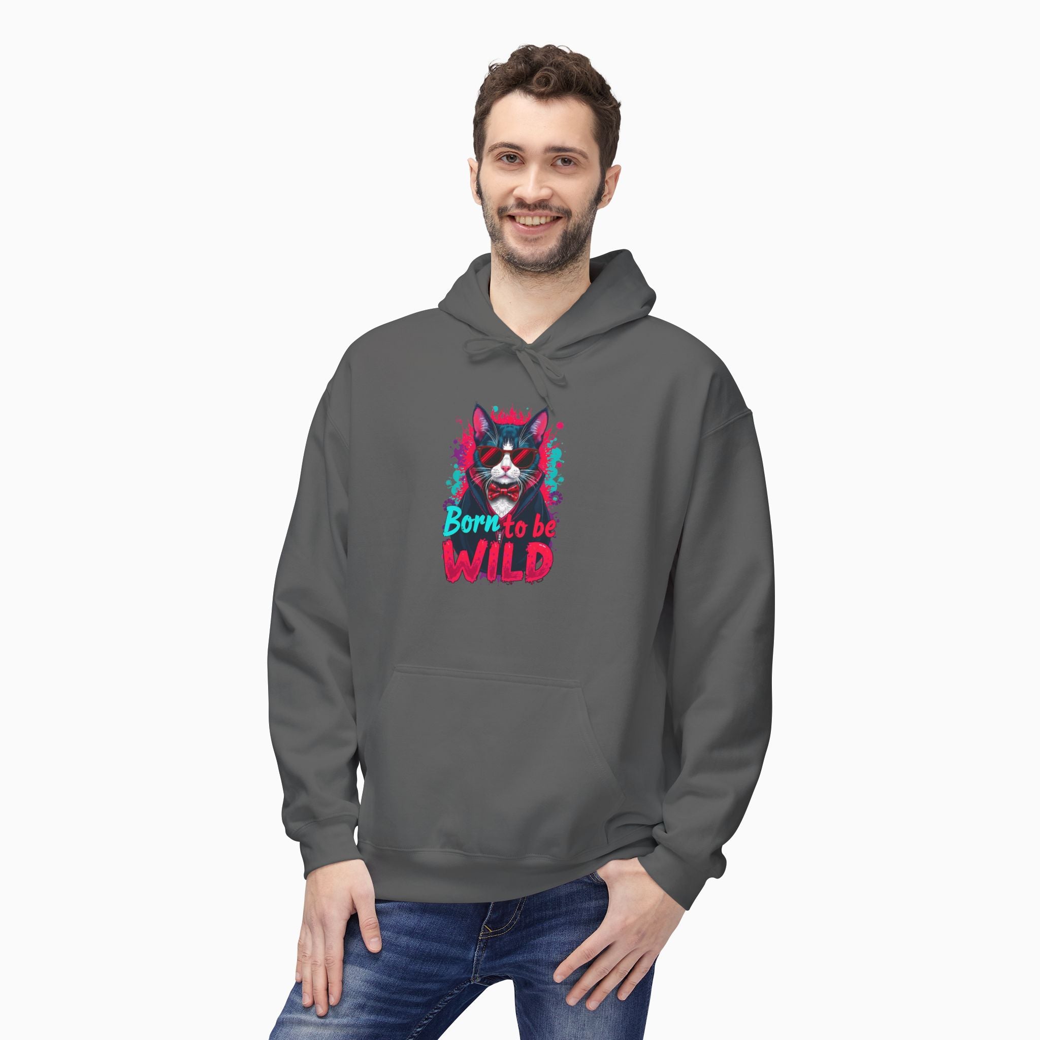 Dragula Cat: Born To Be Wild Unisex Hoodie