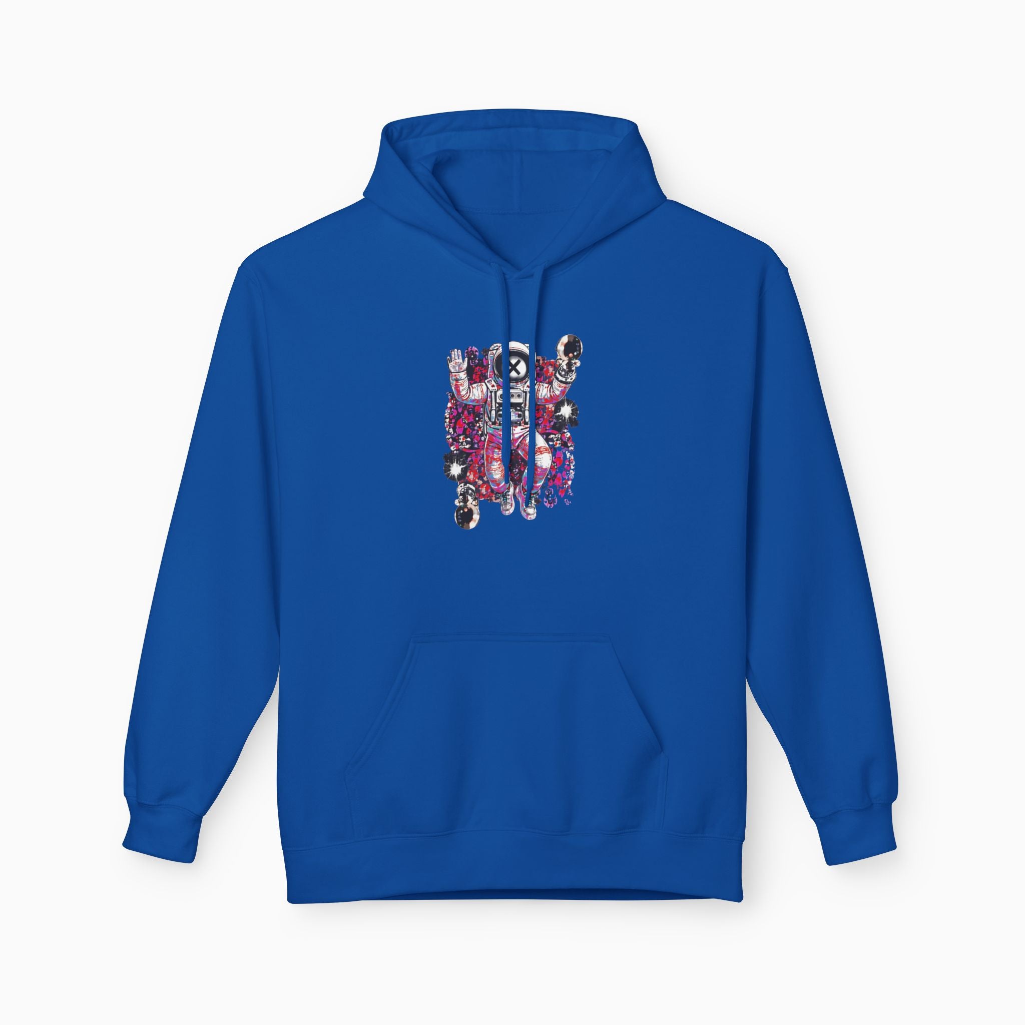 Astronaut Floating in Space Unisex Hoodie