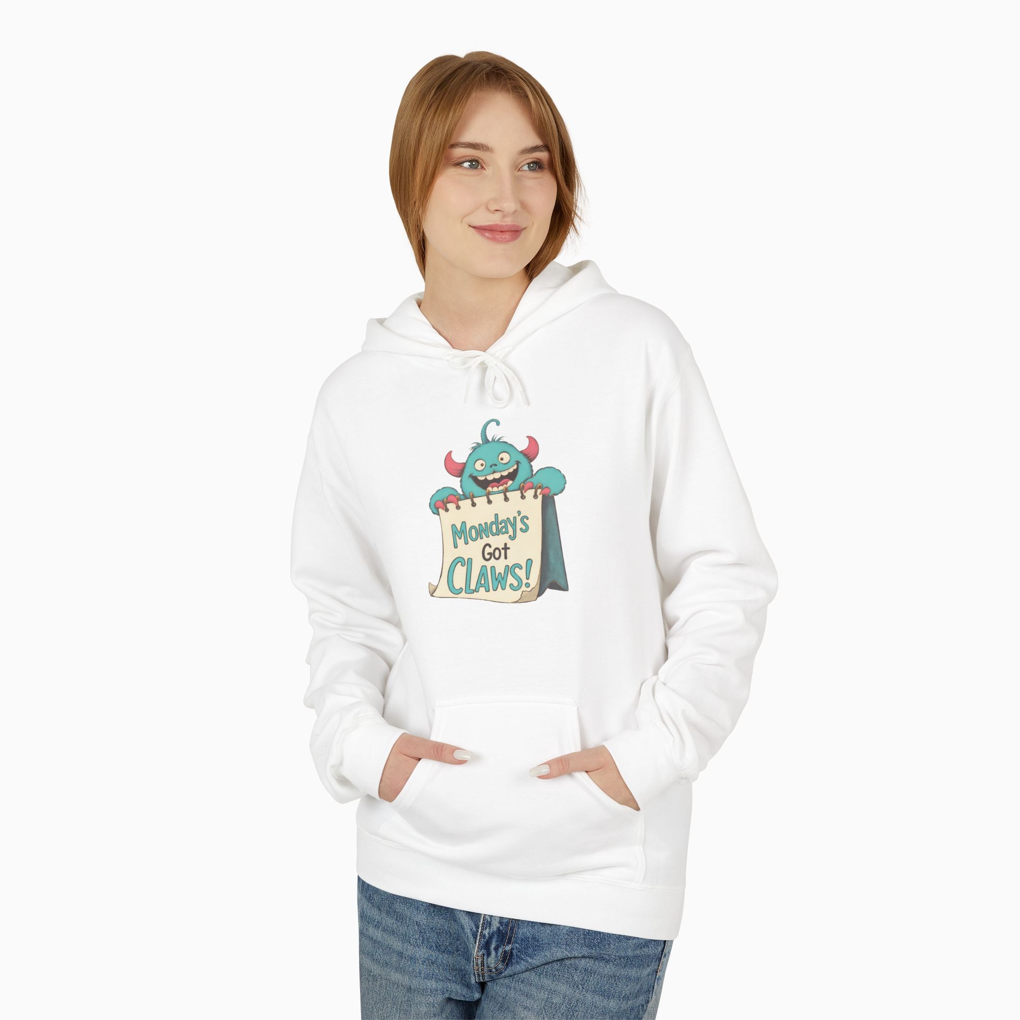 Monday's Got Claws Unisex Hoodie