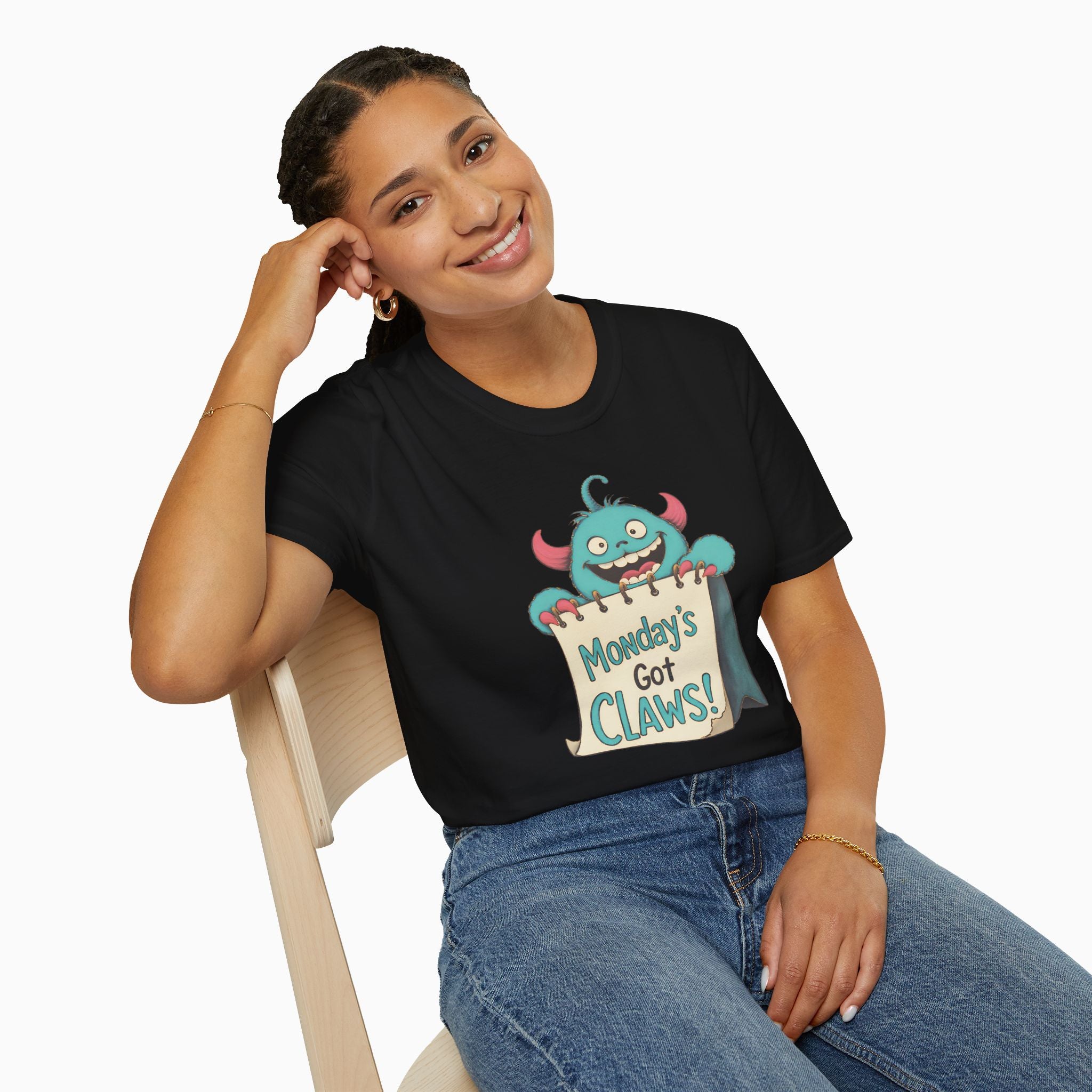 Monday's Got Claws Unisex T-Shirt