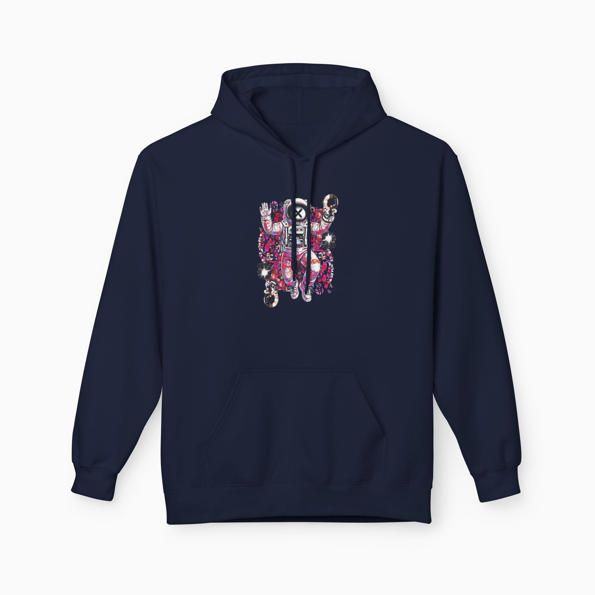 Astronaut Floating in Space Unisex Hoodie