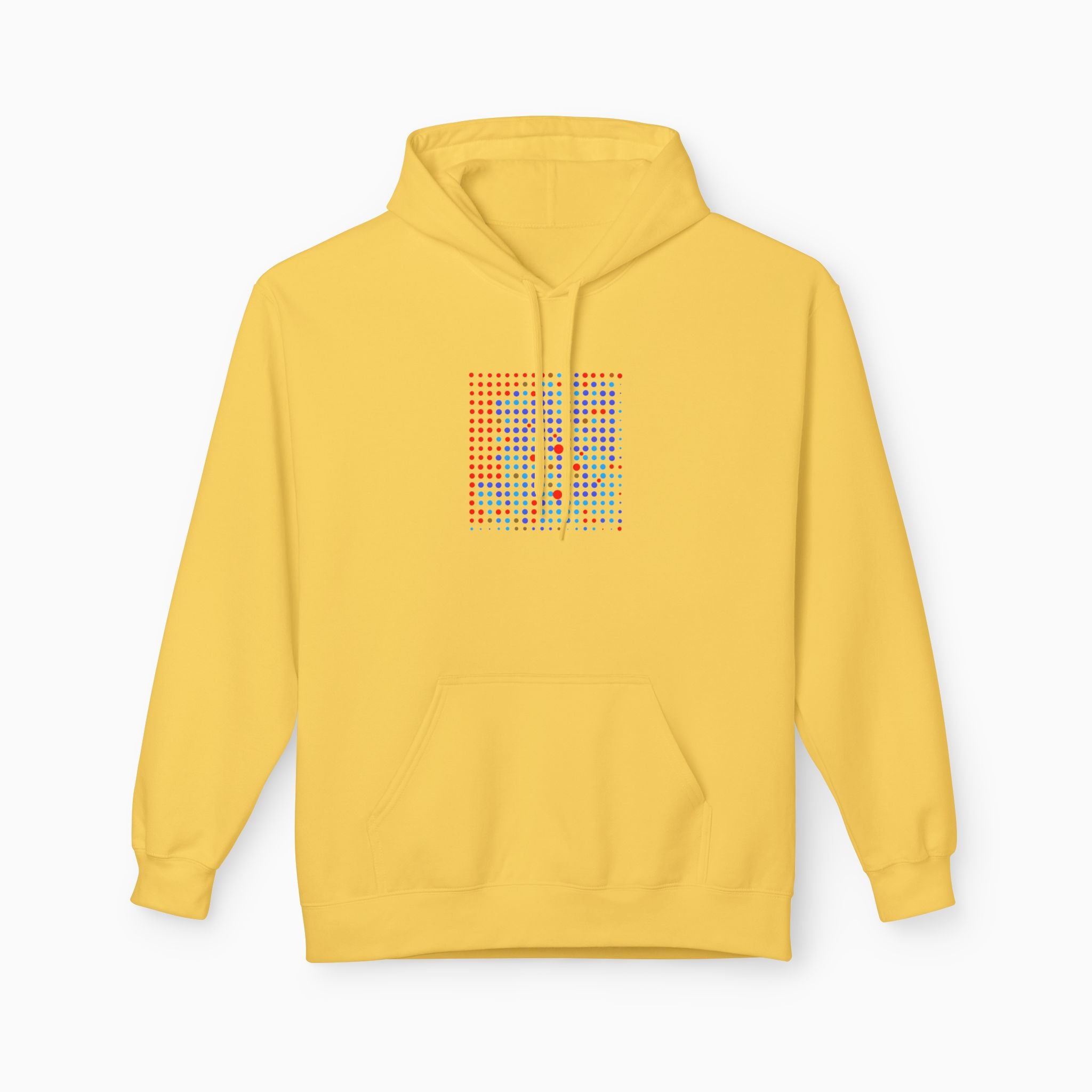 Blue & Red QR Code Unisex Hoodie