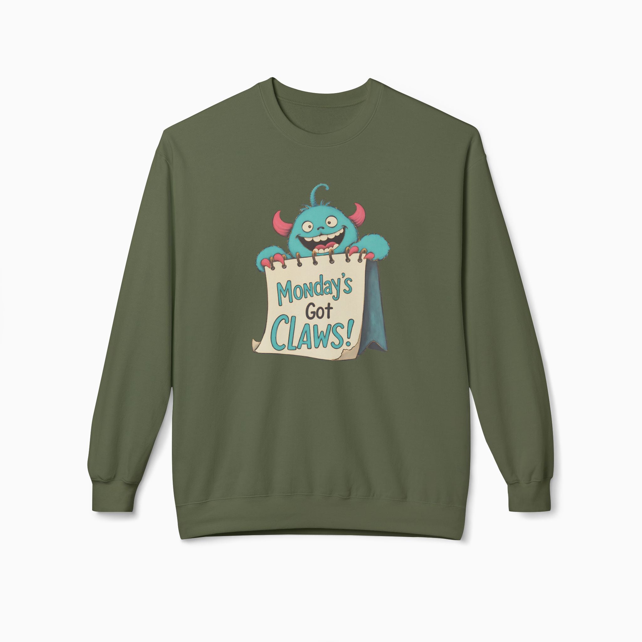 Monday's Got Claws Unisex Sweatshirt