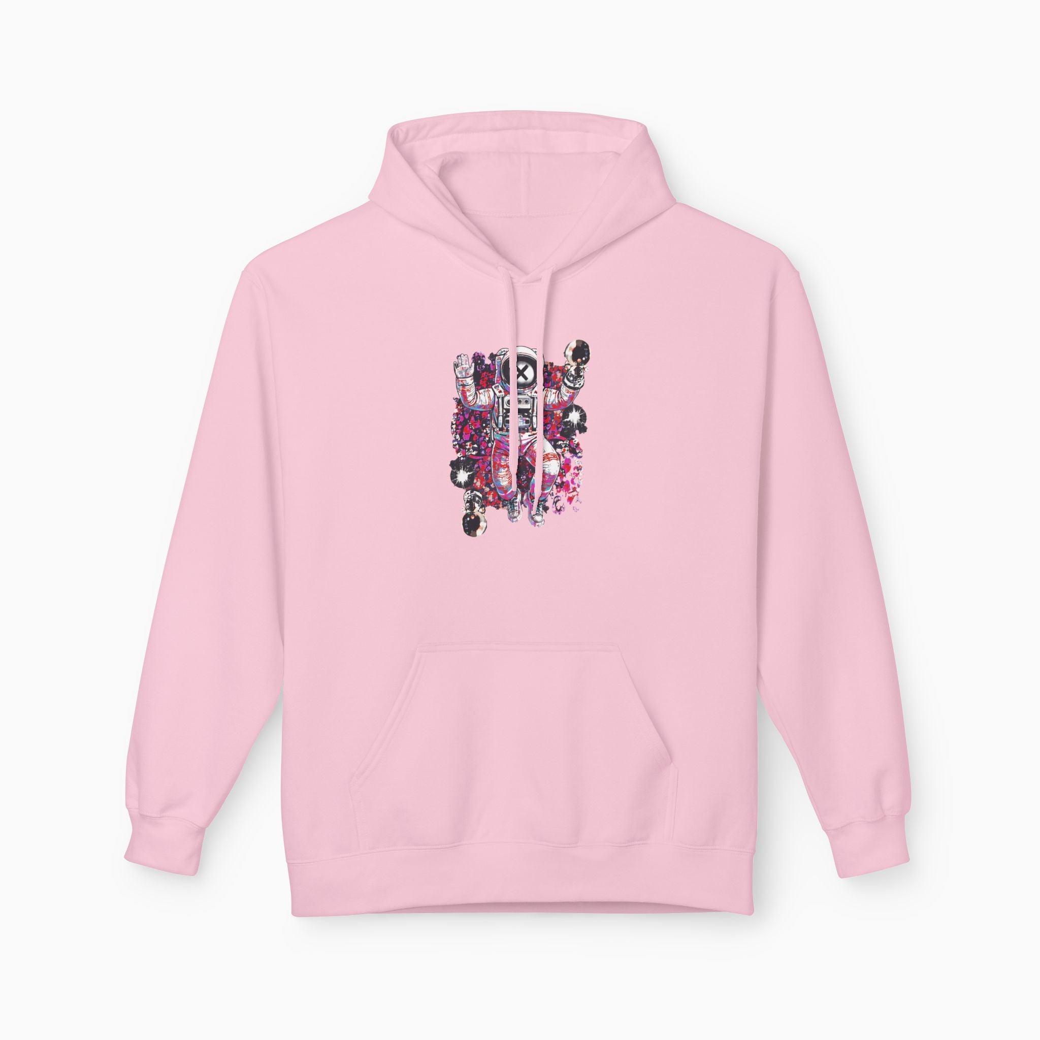 Astronaut Floating in Space Unisex Hoodie