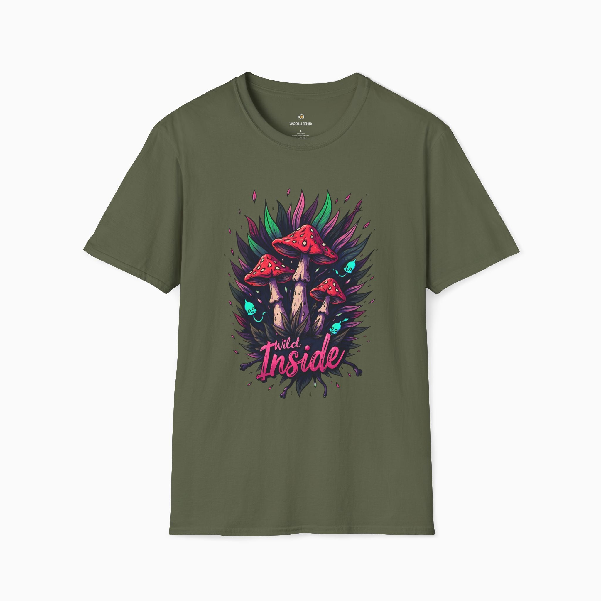 Poisonous Mushrooms Wild Inside Unisex T-Shirt