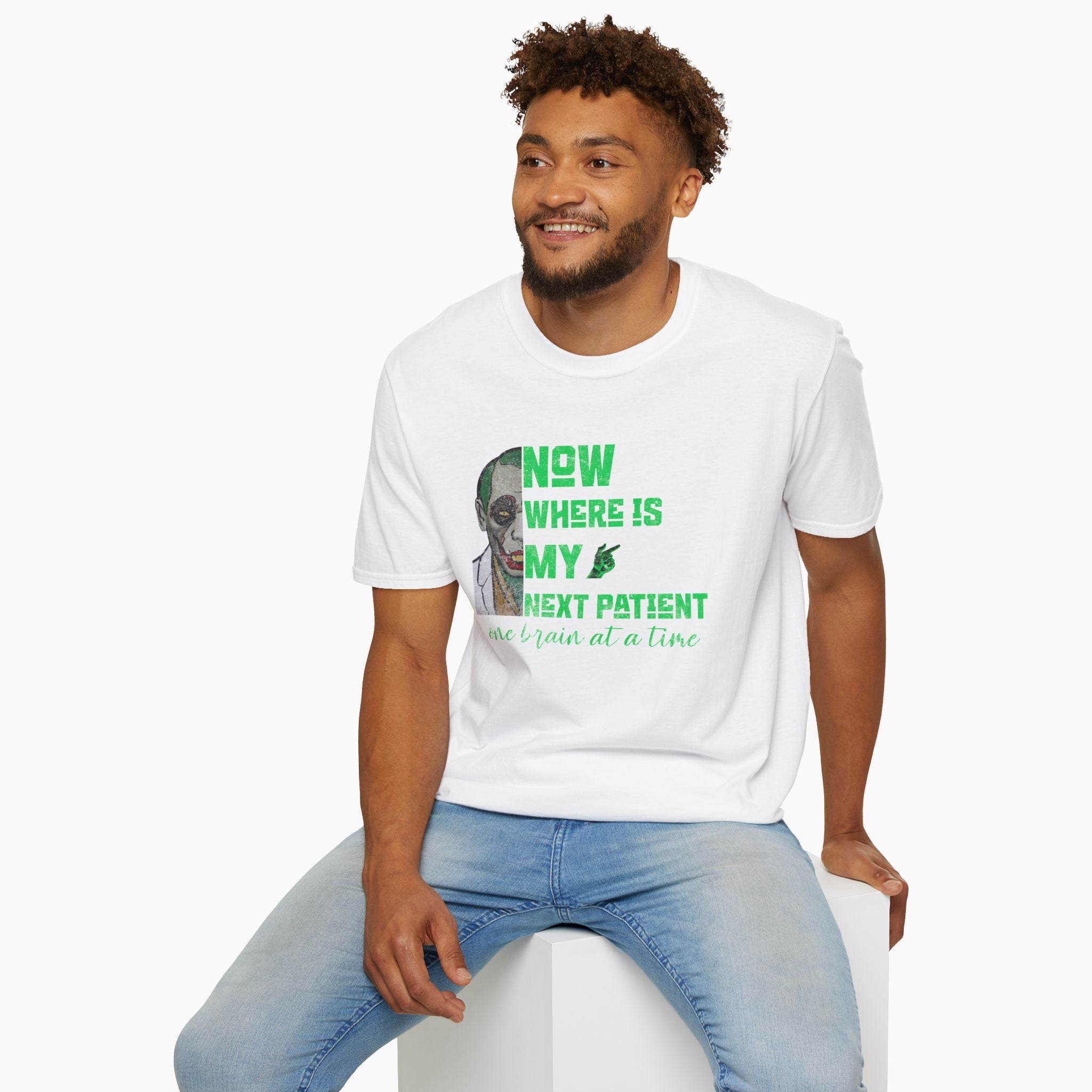 Zombie Doctor: Where is My Next Patient Unisex T-Shirt