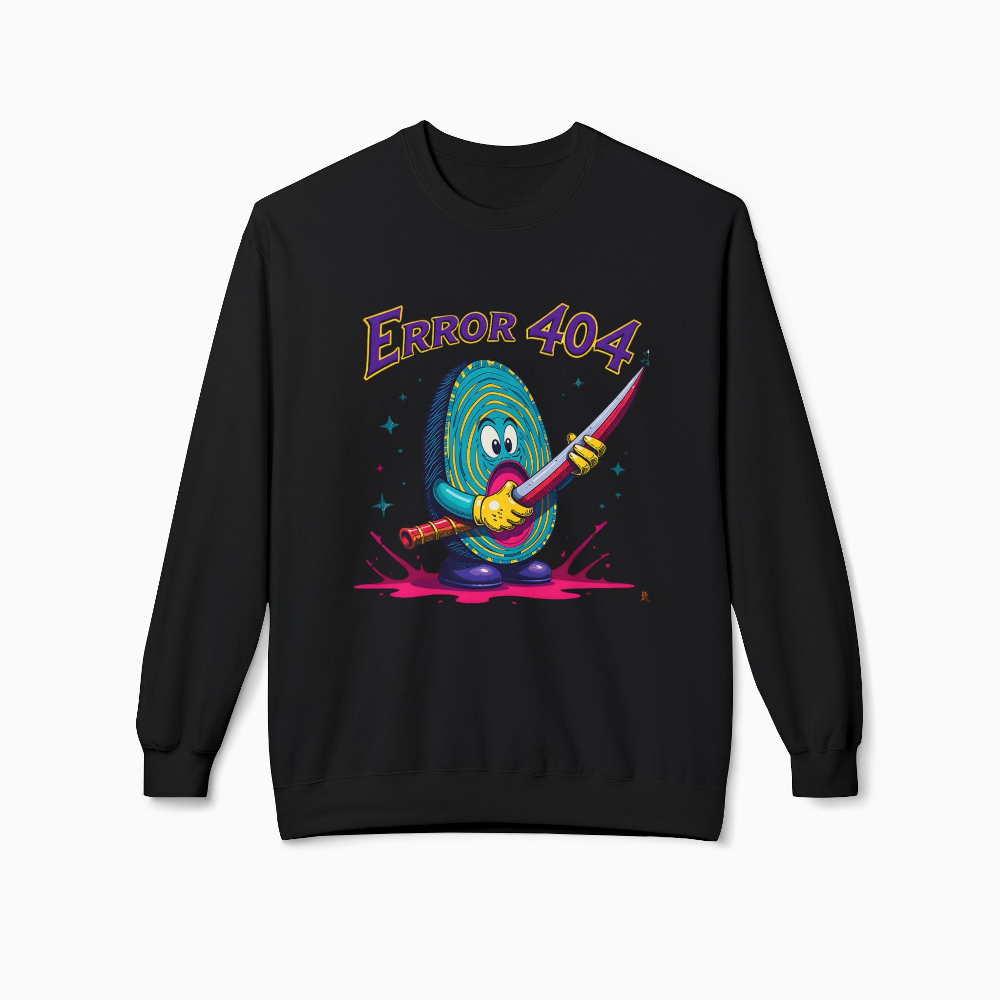 Blood Test Error 404 Unisex Sweatshirt