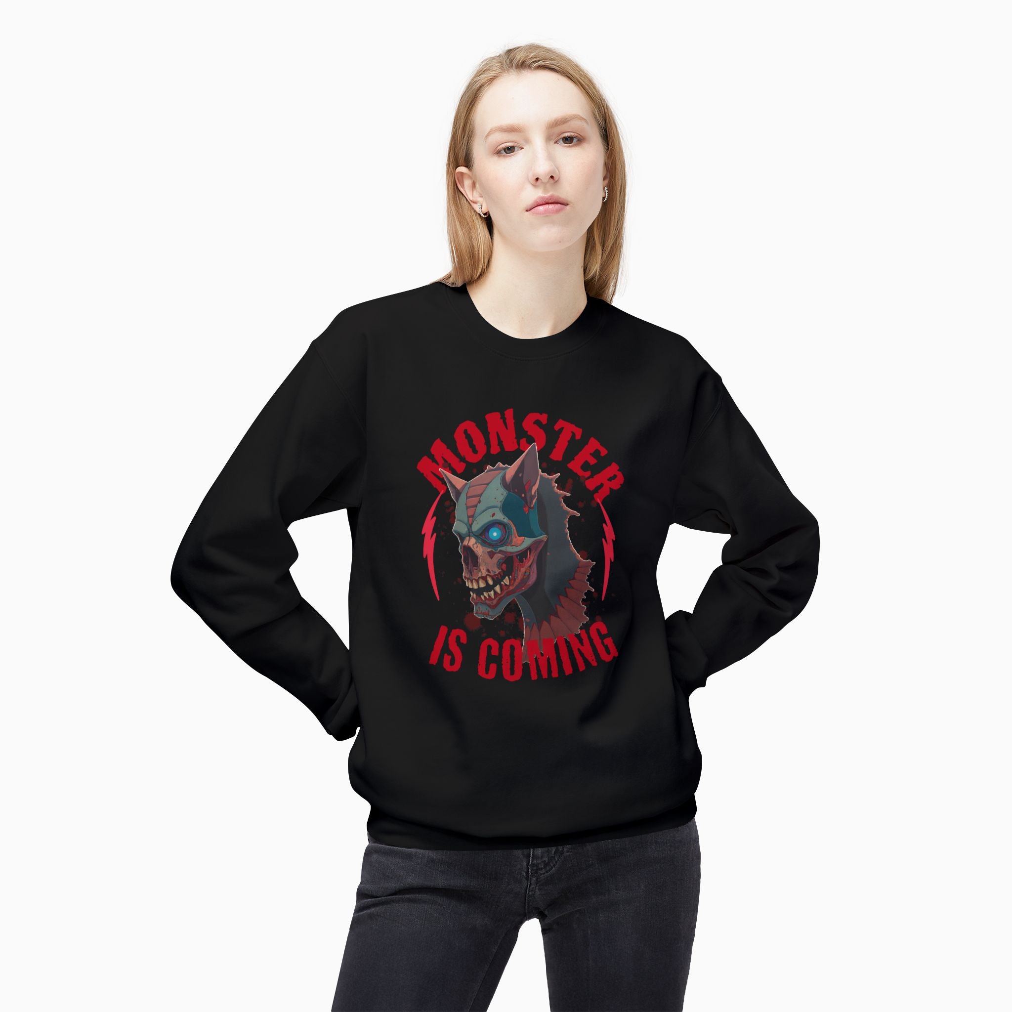Werewolf Monster is Coming Unisex Sweatshirt