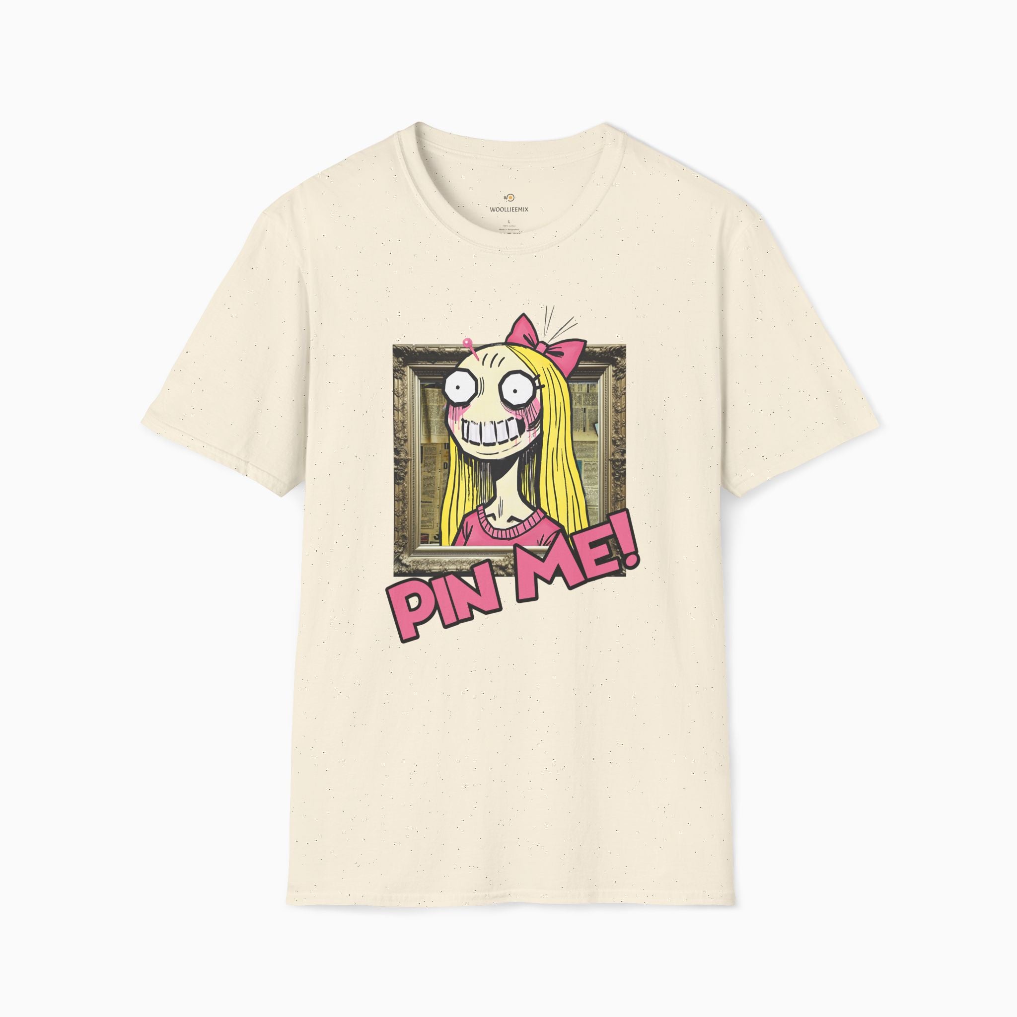 Pin Me Unisex T-Shirt - Premium 100% Cotton Classic Crew Neck Tee