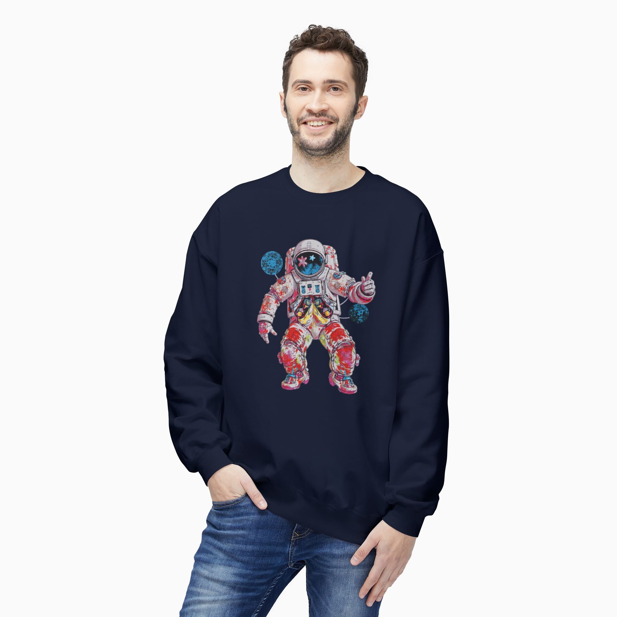 Dancing Astronaut Unisex Sweatshirt