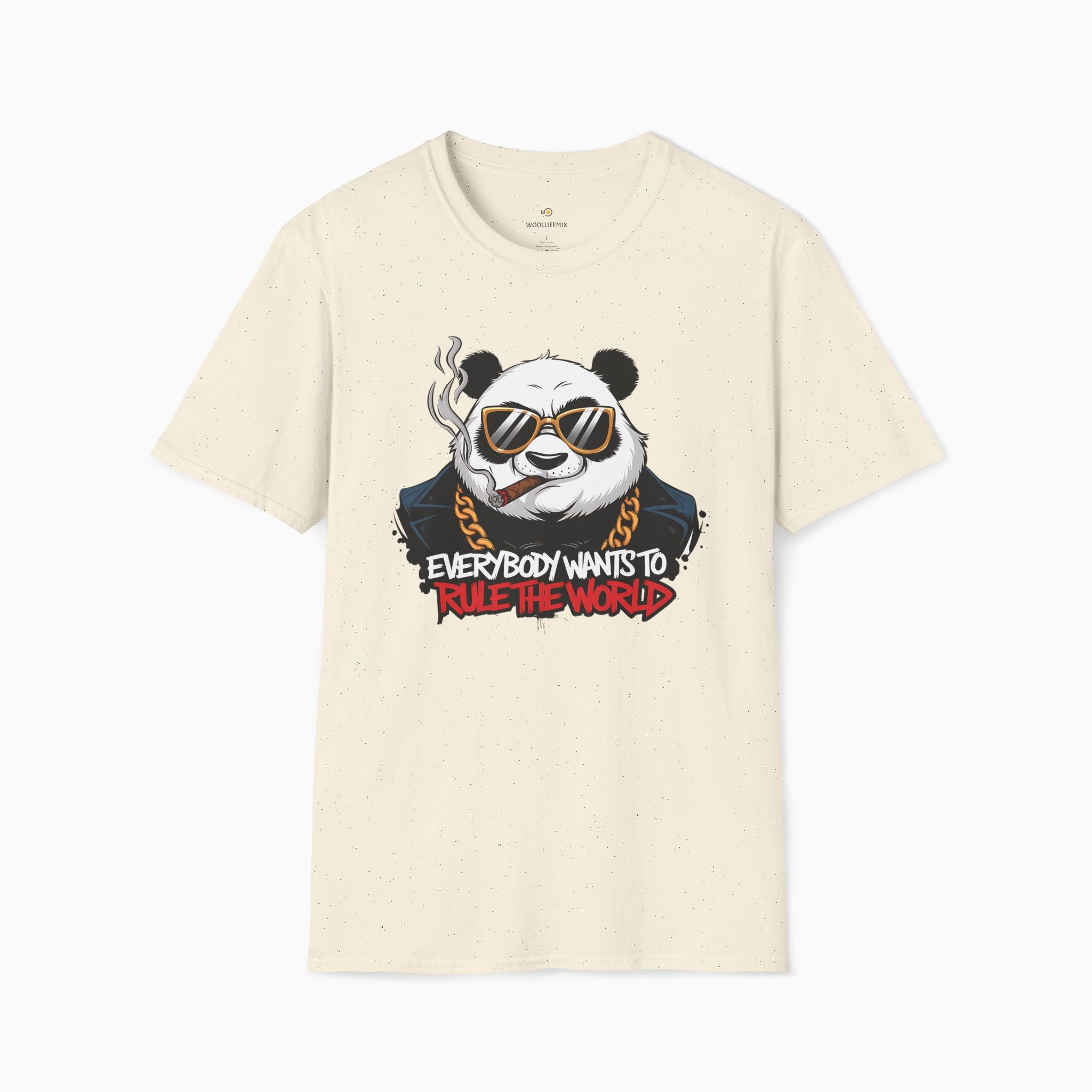 Gangster Panda Unisex T-Shirt: Everyone Wants to Rule the World