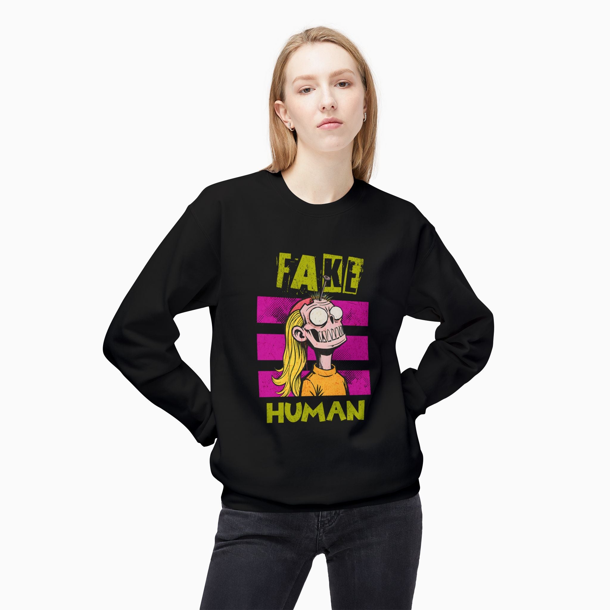 Fake Human Unisex Sweatshirt
