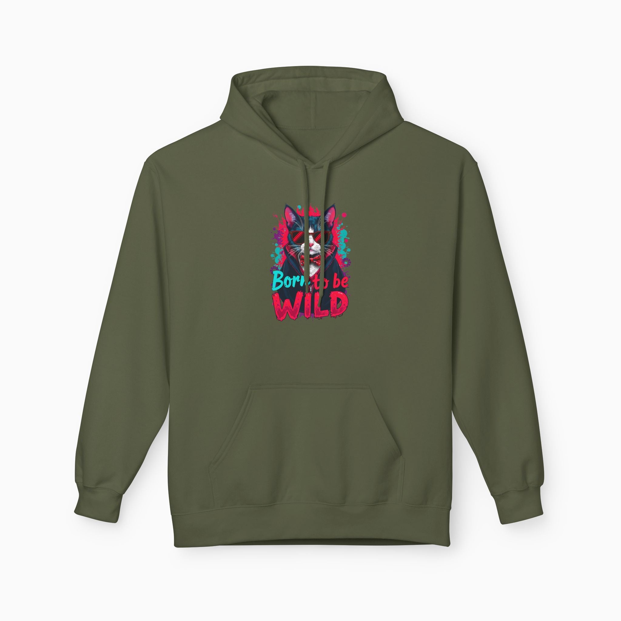 Dragula Cat: Born To Be Wild Unisex Hoodie