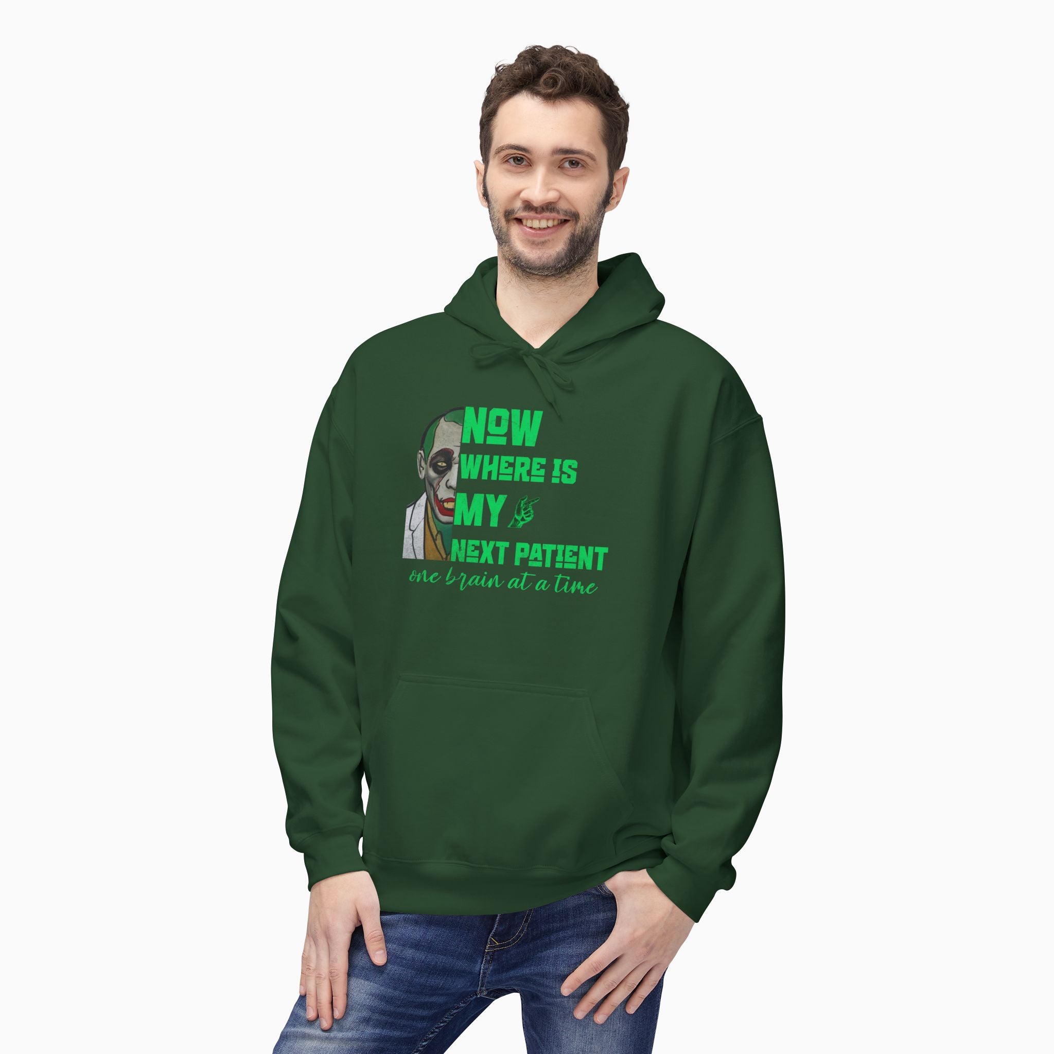 Zombie Doctor: Where is My Next Patient Unisex Hoodie