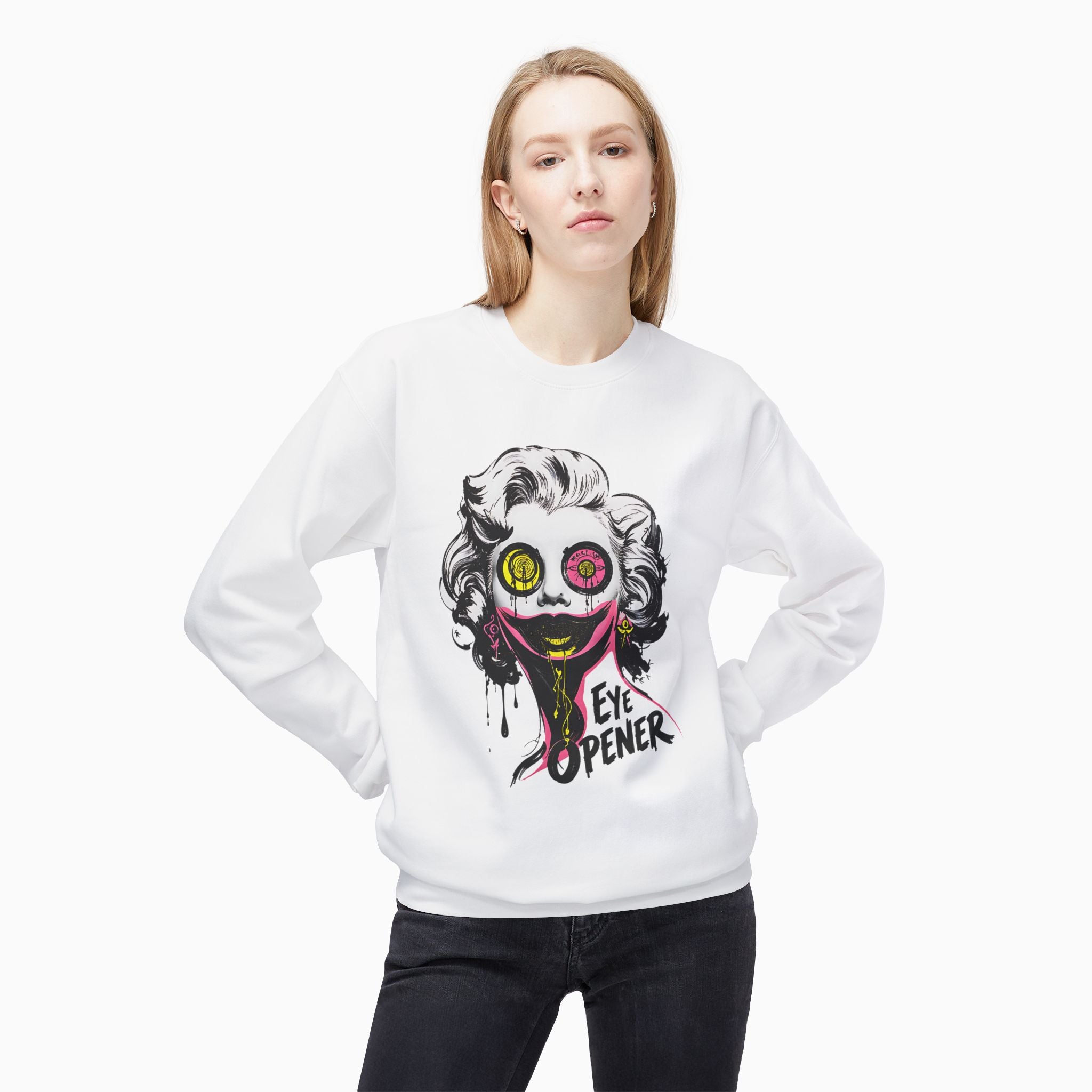 Marilyn Monroe Eye Opener Sweatshirt: Exclusive Unisex Style