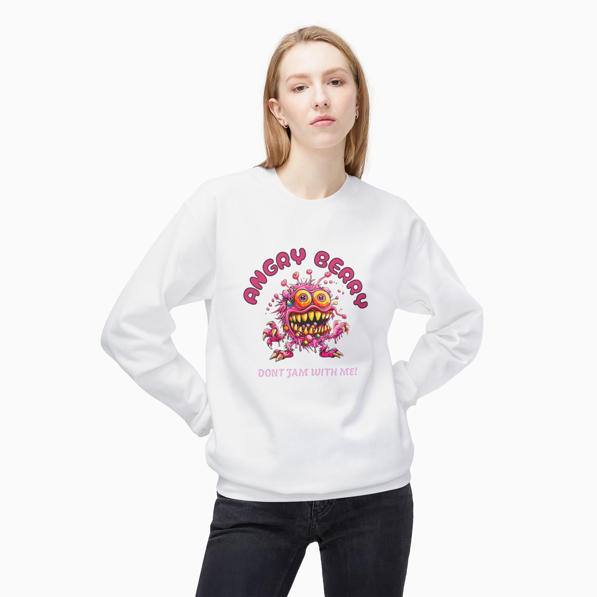 Don't Jam With Angry Cherry Unisex Sweatshirt