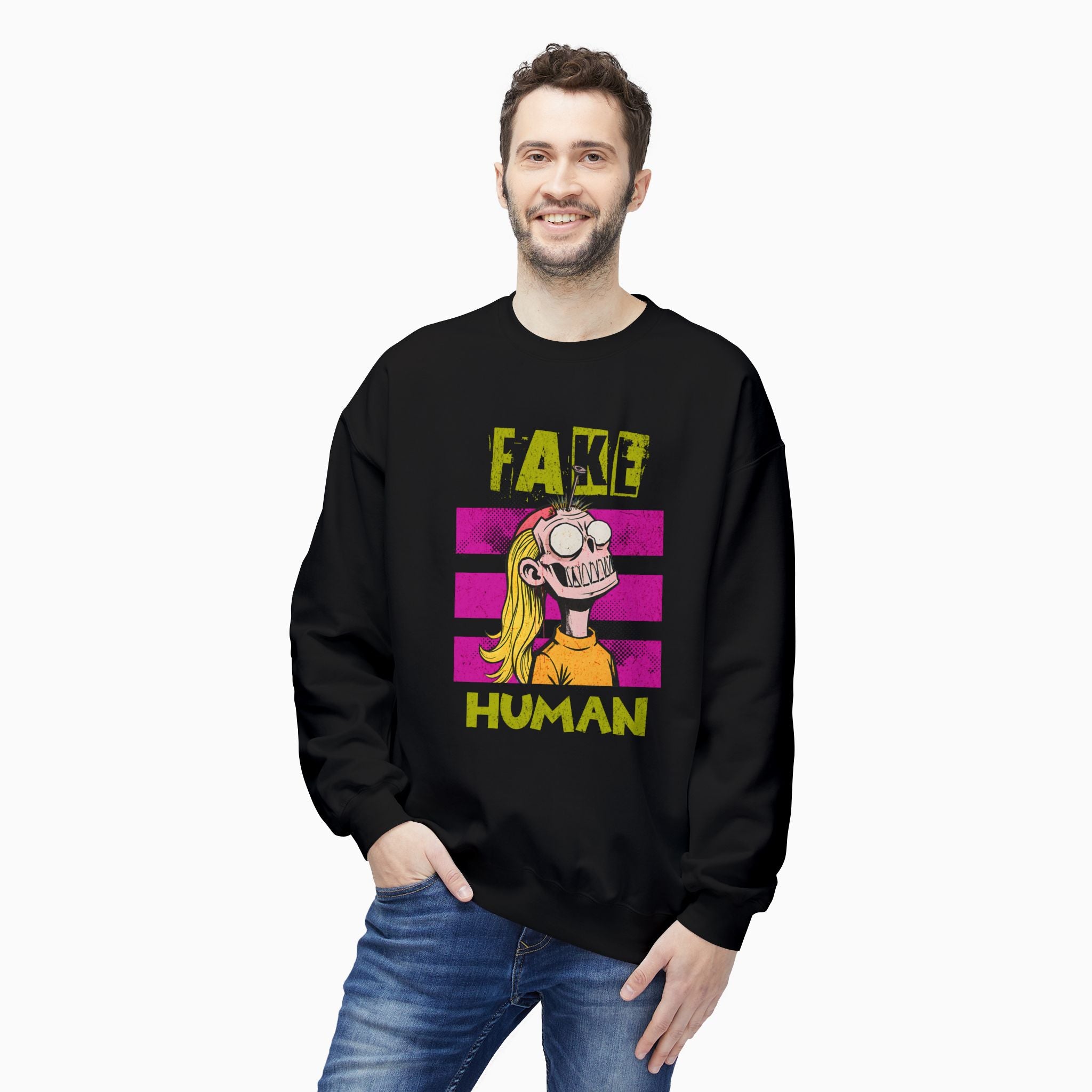 Fake Human Unisex Sweatshirt